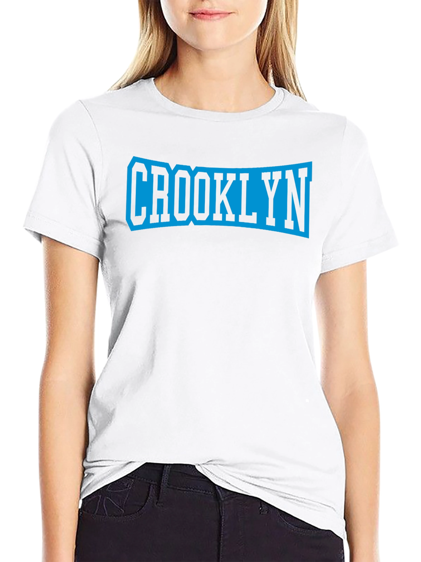 Crooklyn Graphic Tee - Stylish Black T-Shirt