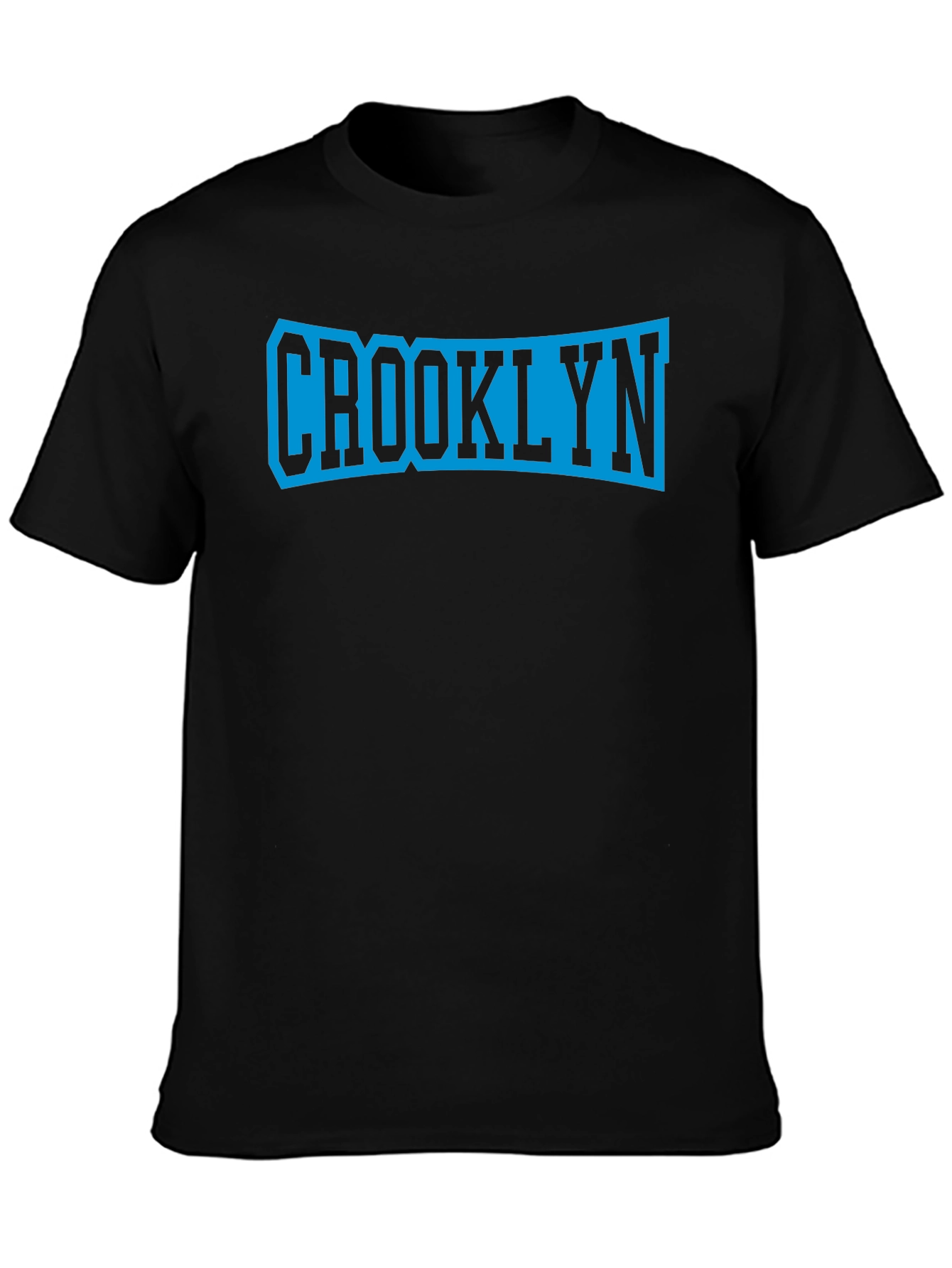 Crooklyn Graphic Tee - Stylish Black T-Shirt