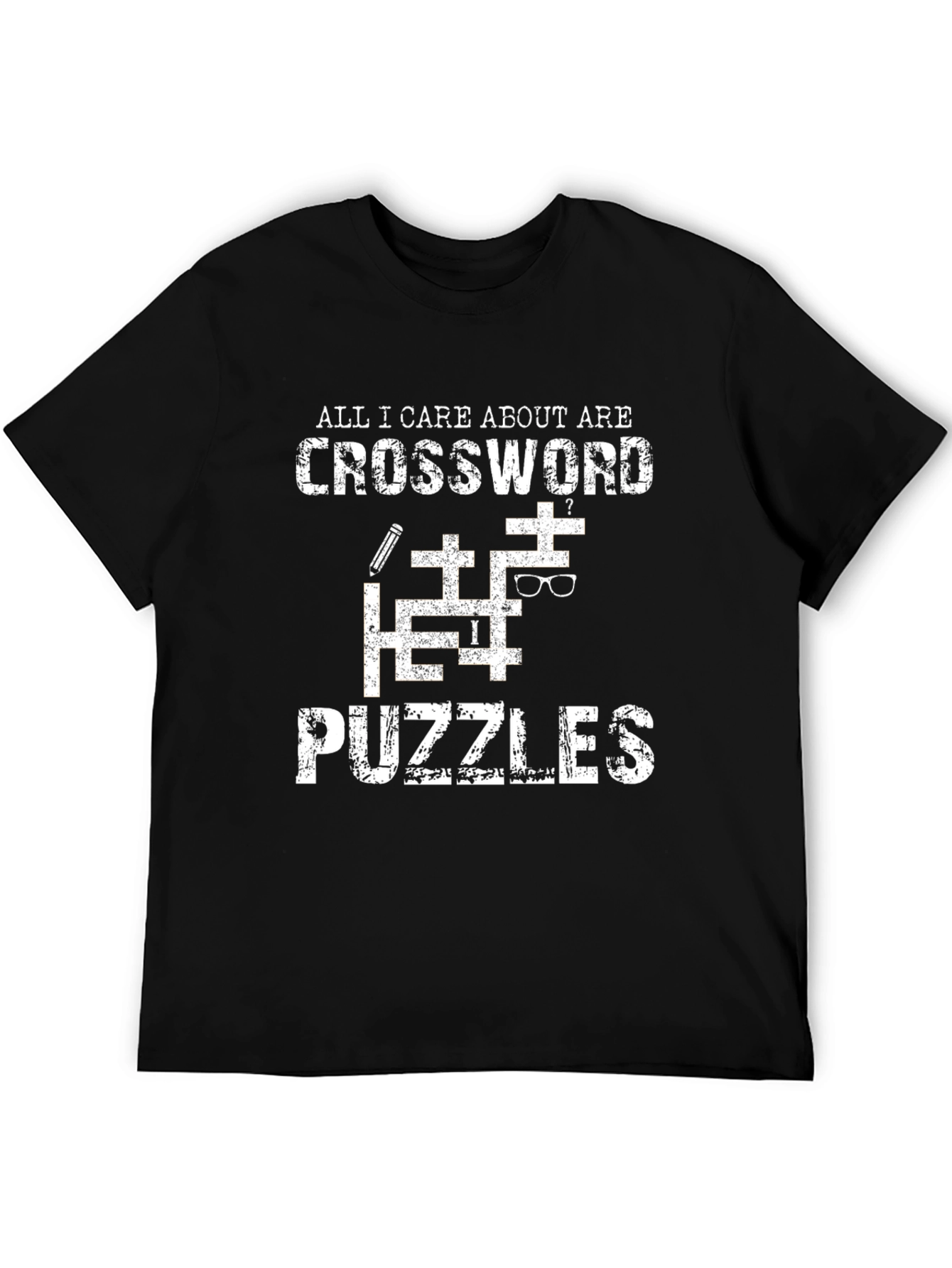 Crossword Puzzle Lover T-Shirt - Unique Design