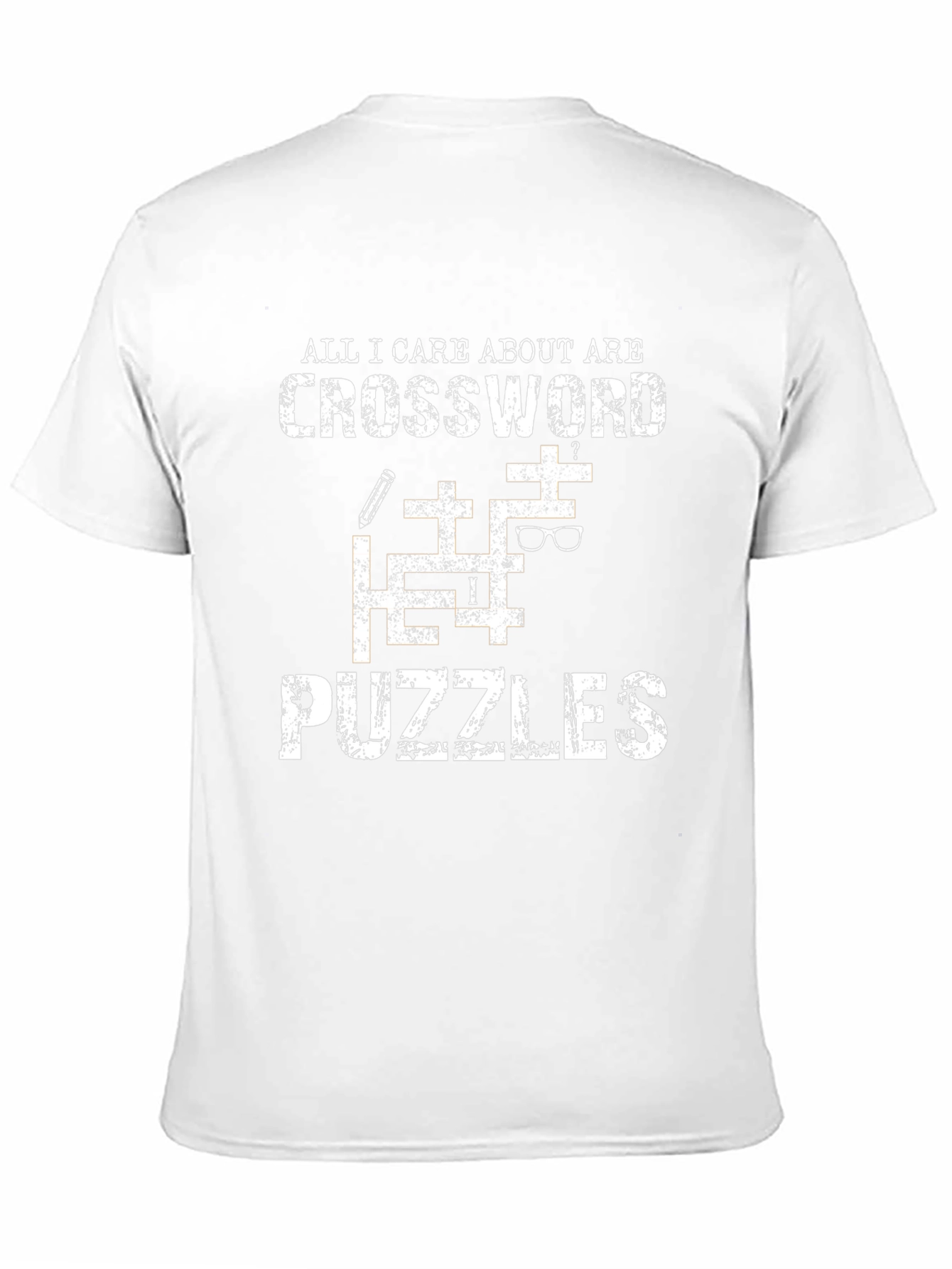 Crossword Puzzle Lover T-Shirt - Unique Design