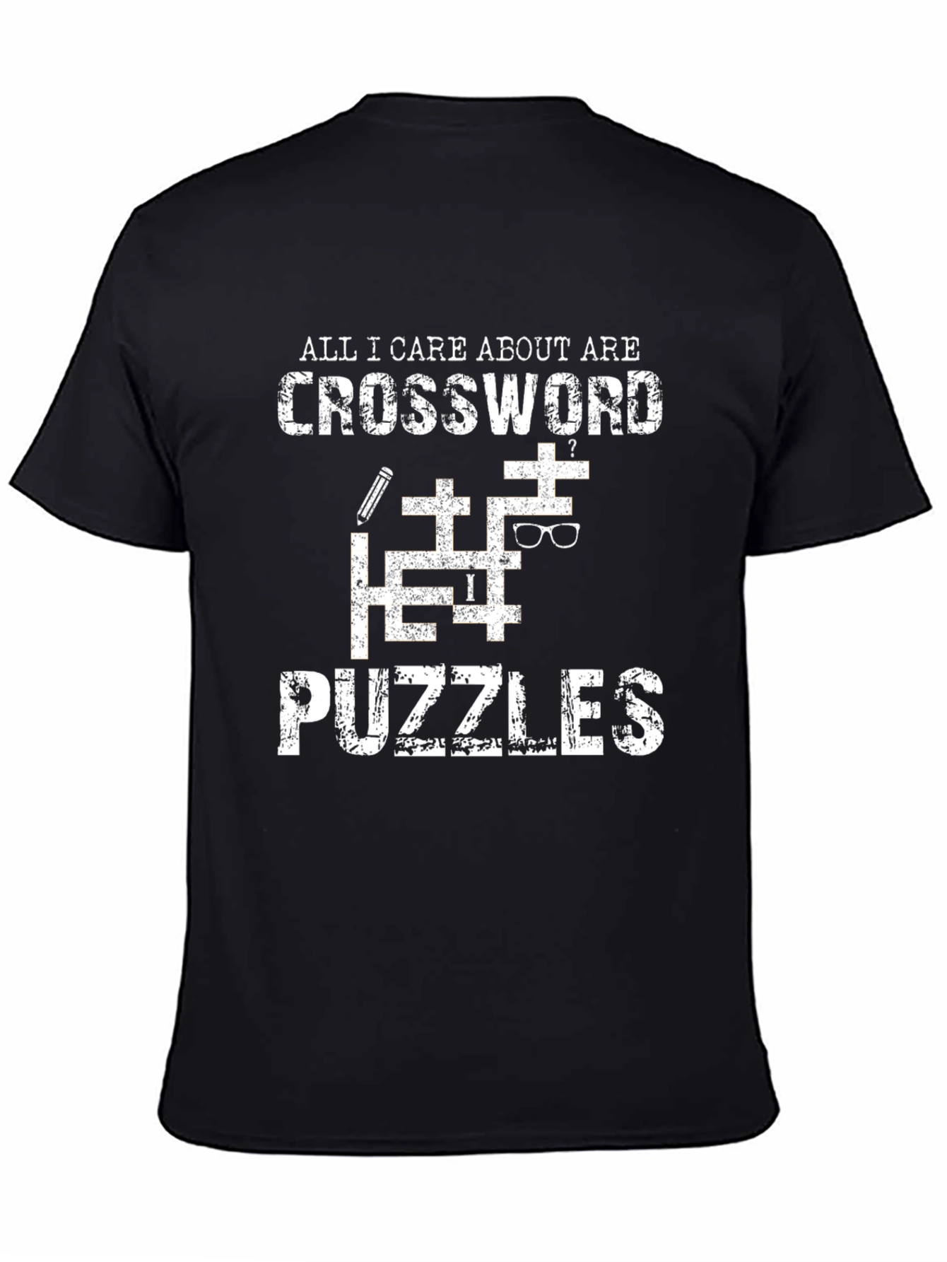 Crossword Puzzle Lover T-Shirt - Unique Design