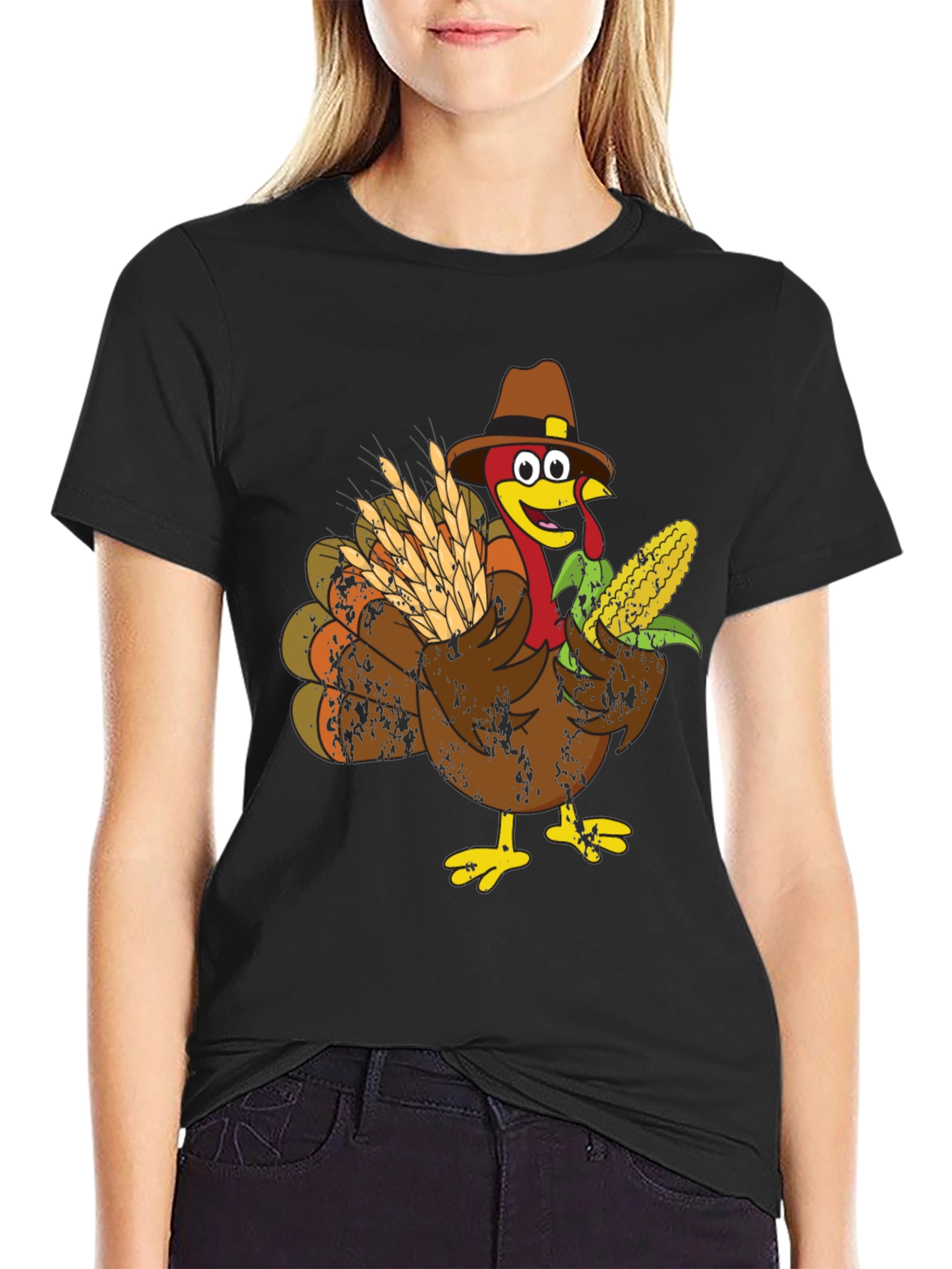 Thanksgiving Turkey Graphic Tee
