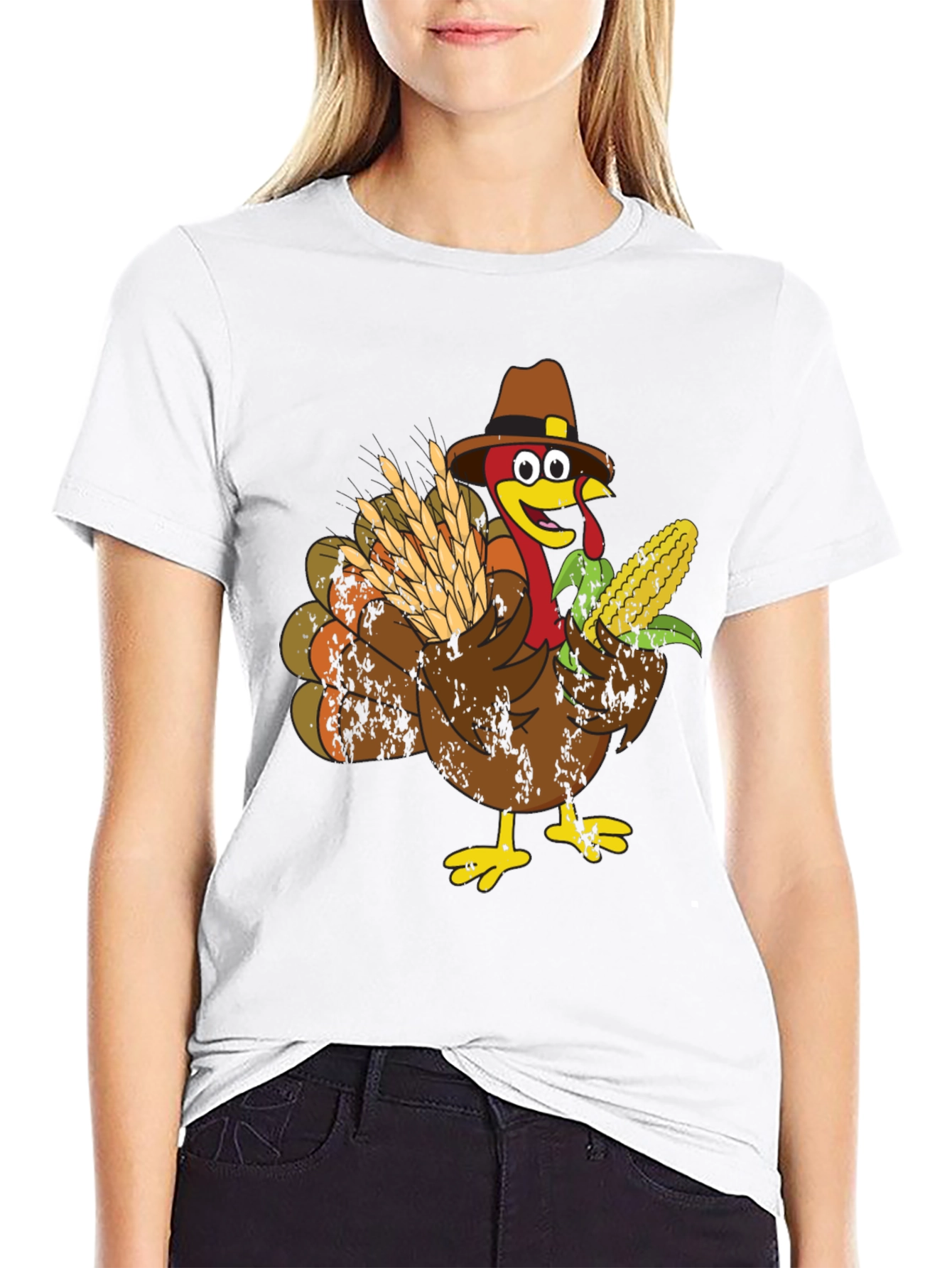 Thanksgiving Turkey Graphic Tee