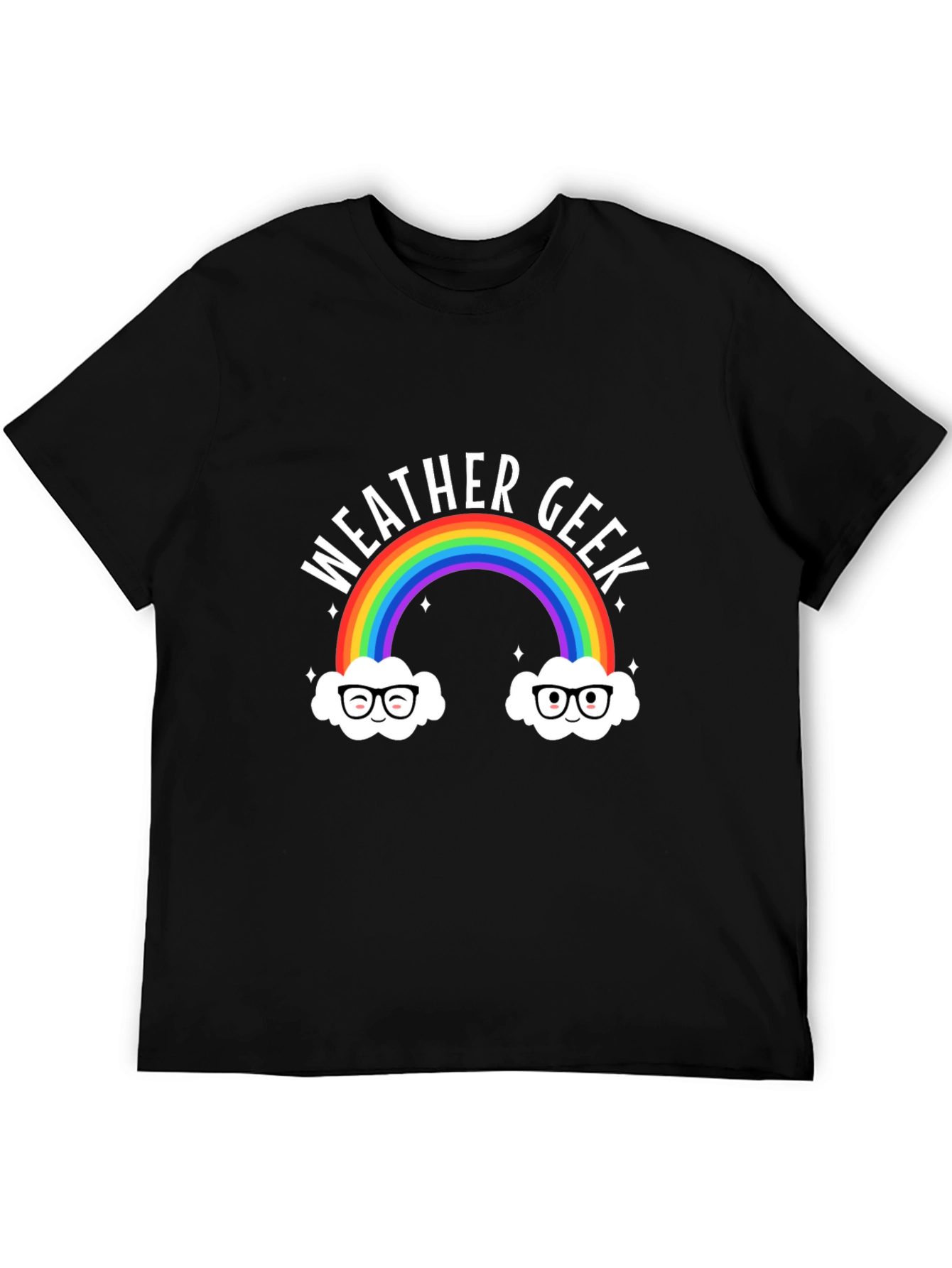 Weather Geek Rainbow T-Shirt - Funny Graphic Tee