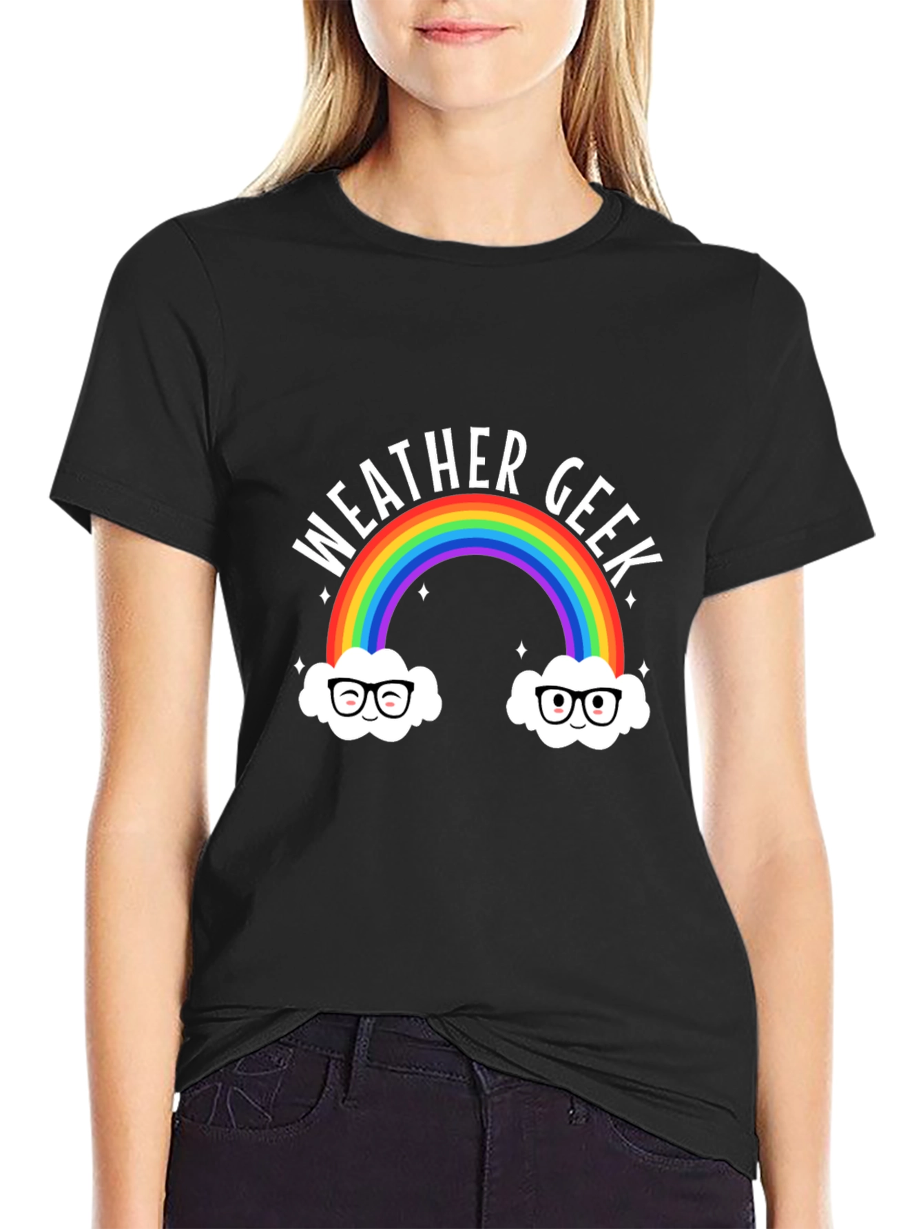 Weather Geek Rainbow T-Shirt - Funny Graphic Tee