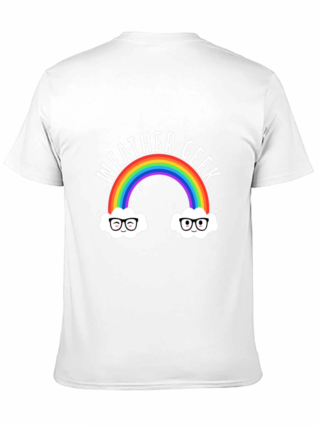 Weather Geek Rainbow T-Shirt - Funny Graphic Tee