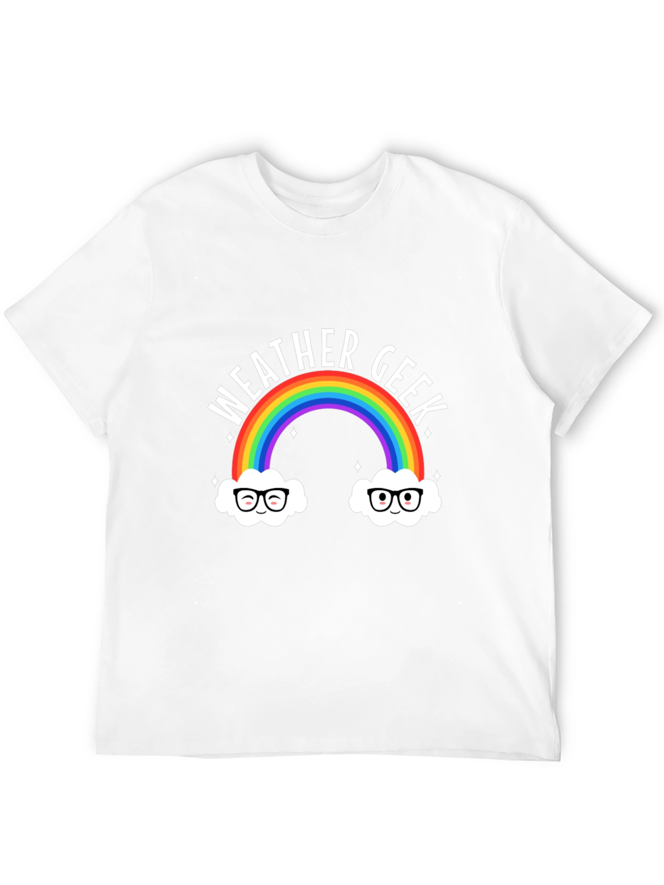 Weather Geek Rainbow T-Shirt - Funny Graphic Tee