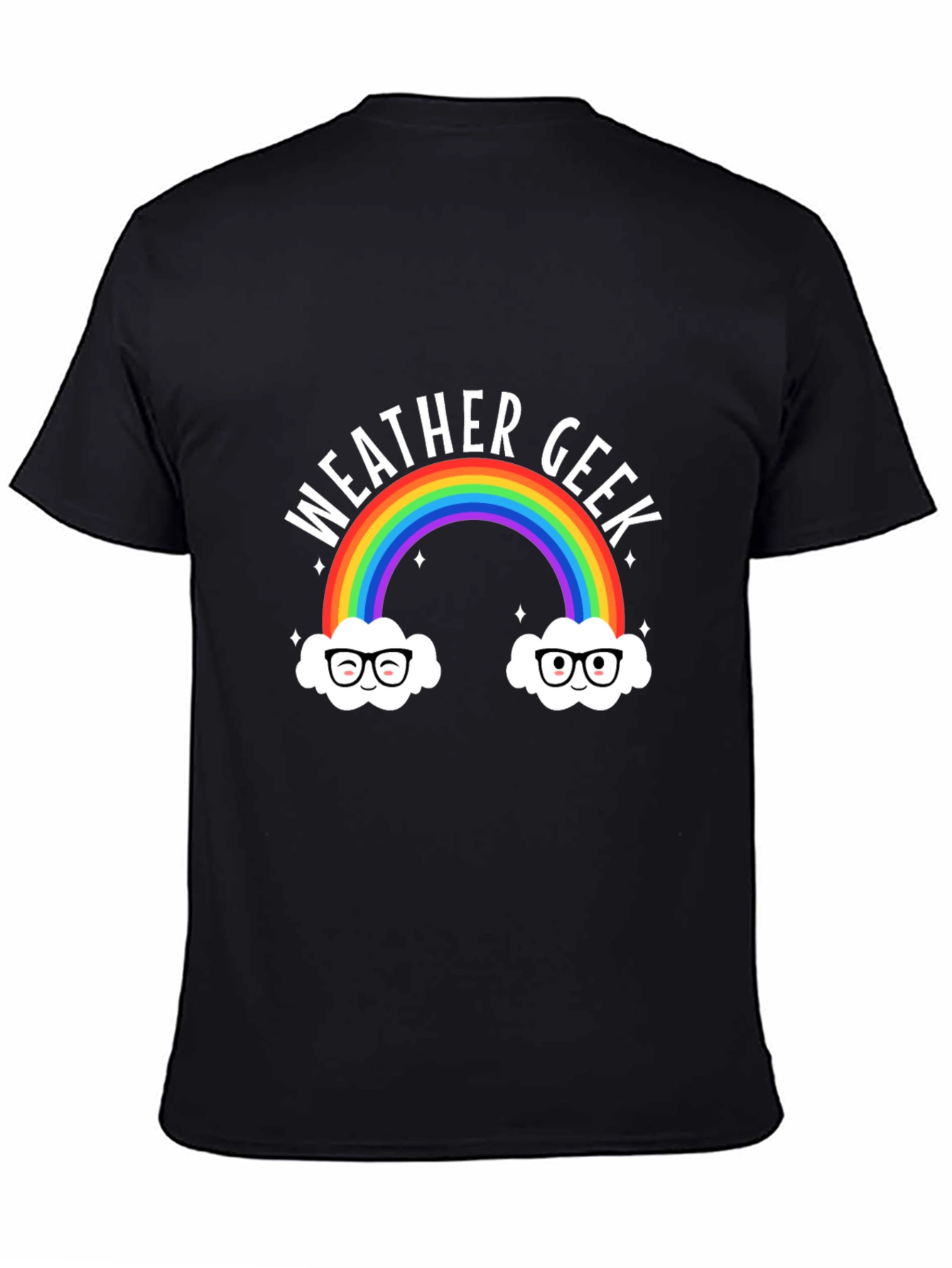 Weather Geek Rainbow T-Shirt - Funny Graphic Tee