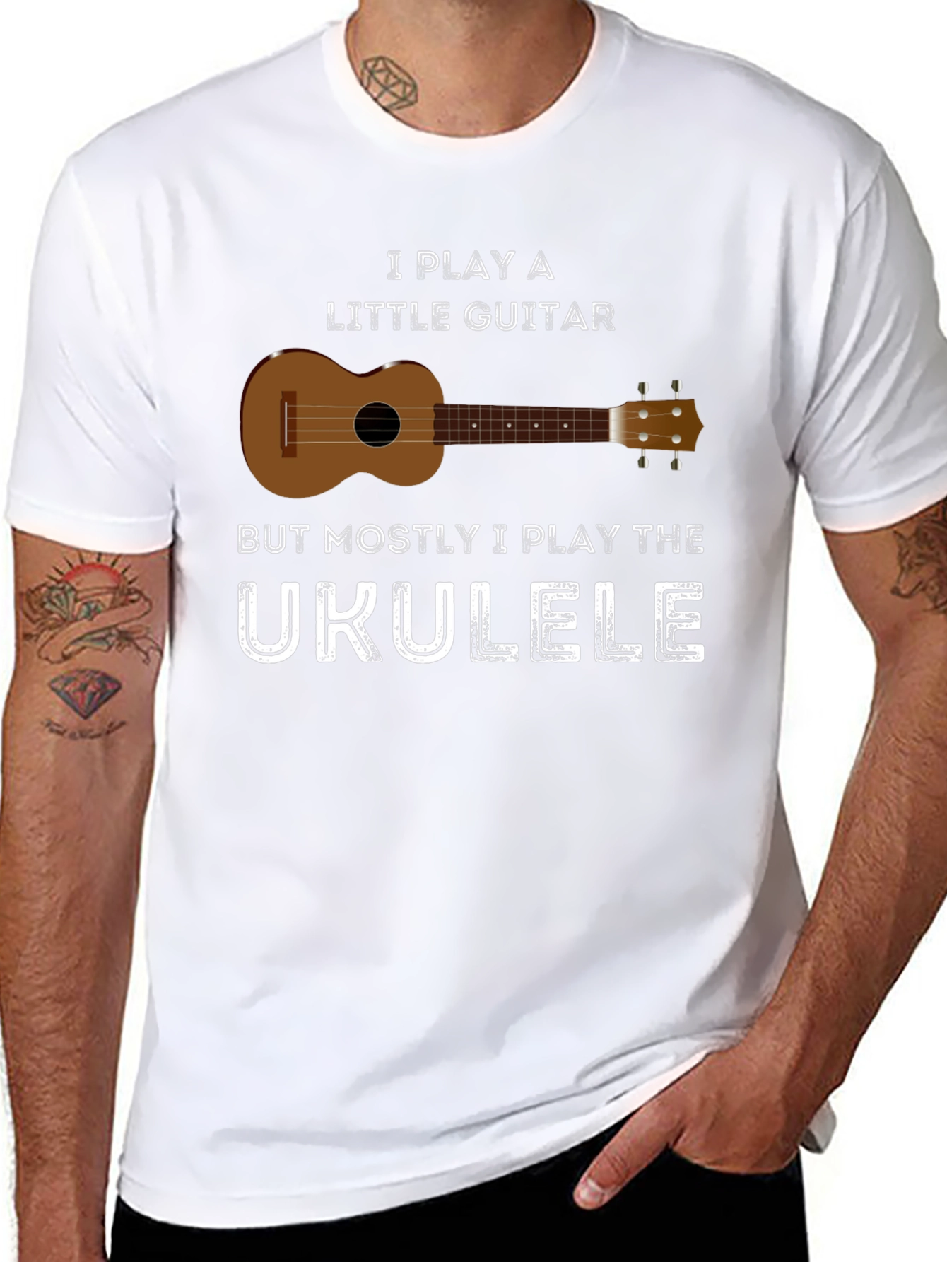 Ukulele T-Shirt - Funny Ukulele Player Tee