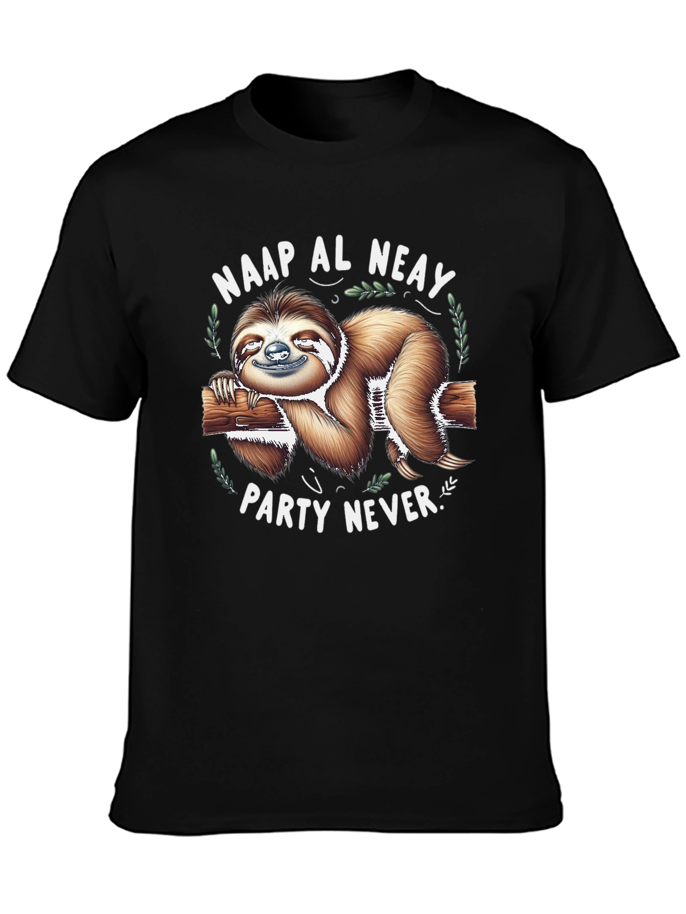 Naap al Neay Sloth T-Shirt - Party Never