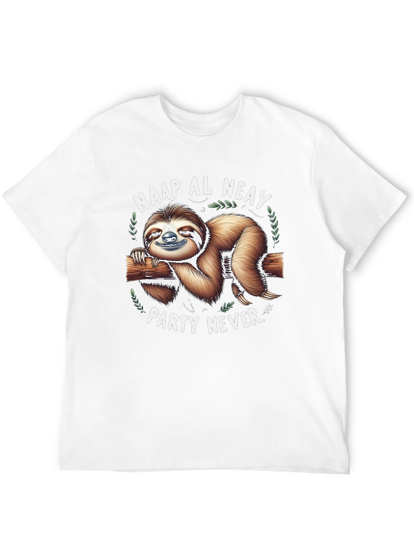 Naap al Neay Sloth T-Shirt - Party Never