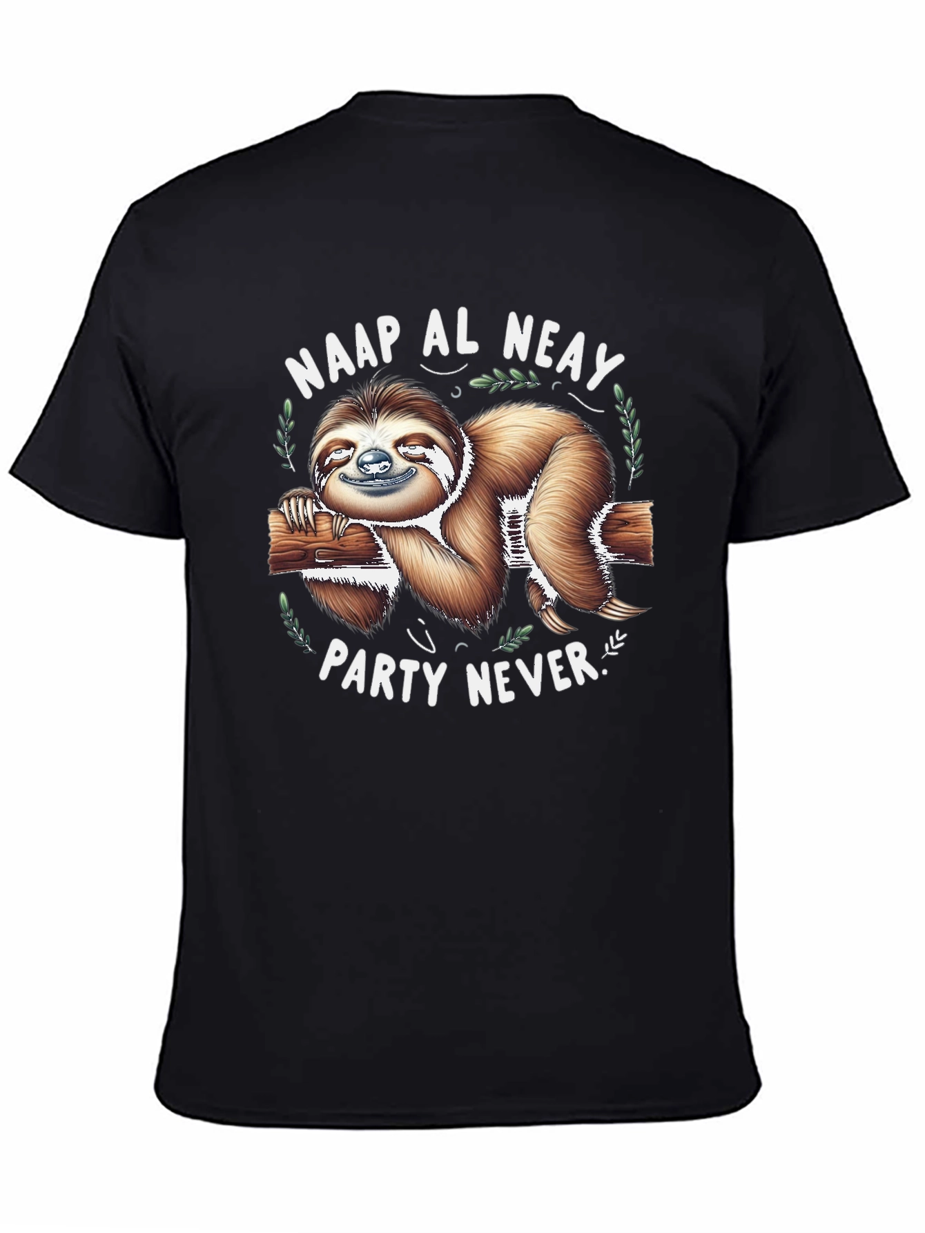 Naap al Neay Sloth T-Shirt - Party Never