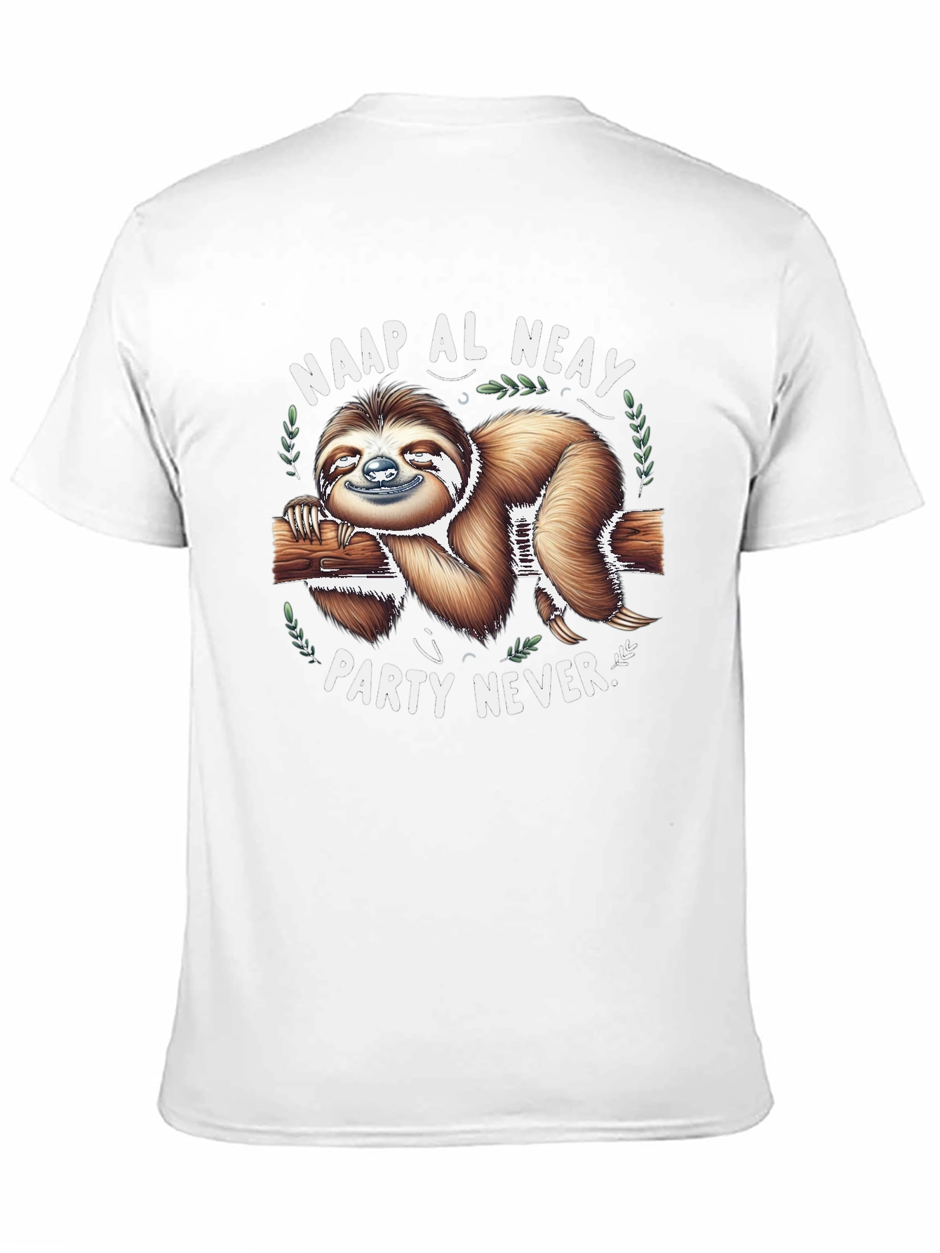 Naap al Neay Sloth T-Shirt - Party Never