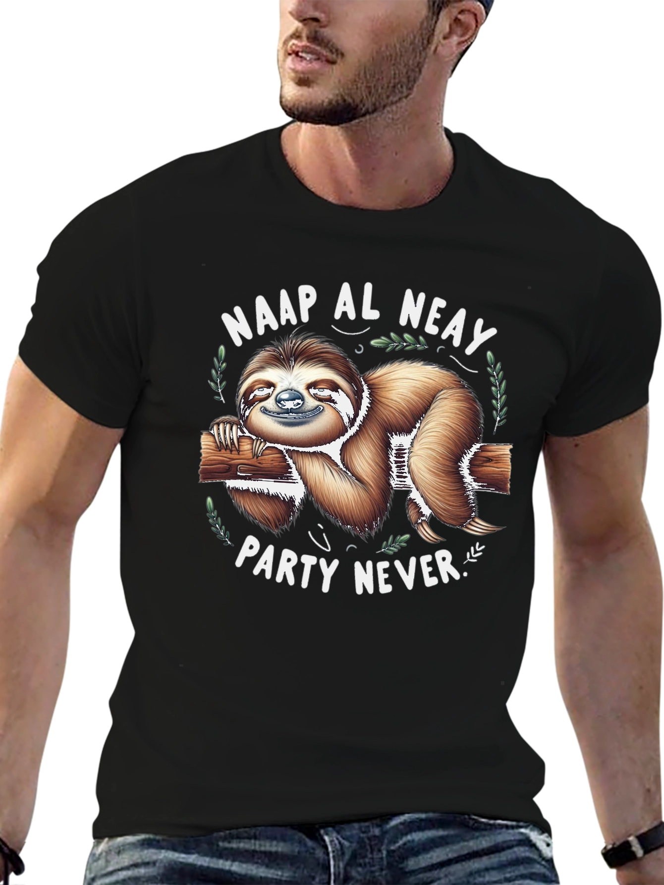 Naap al Neay Sloth T-Shirt - Party Never