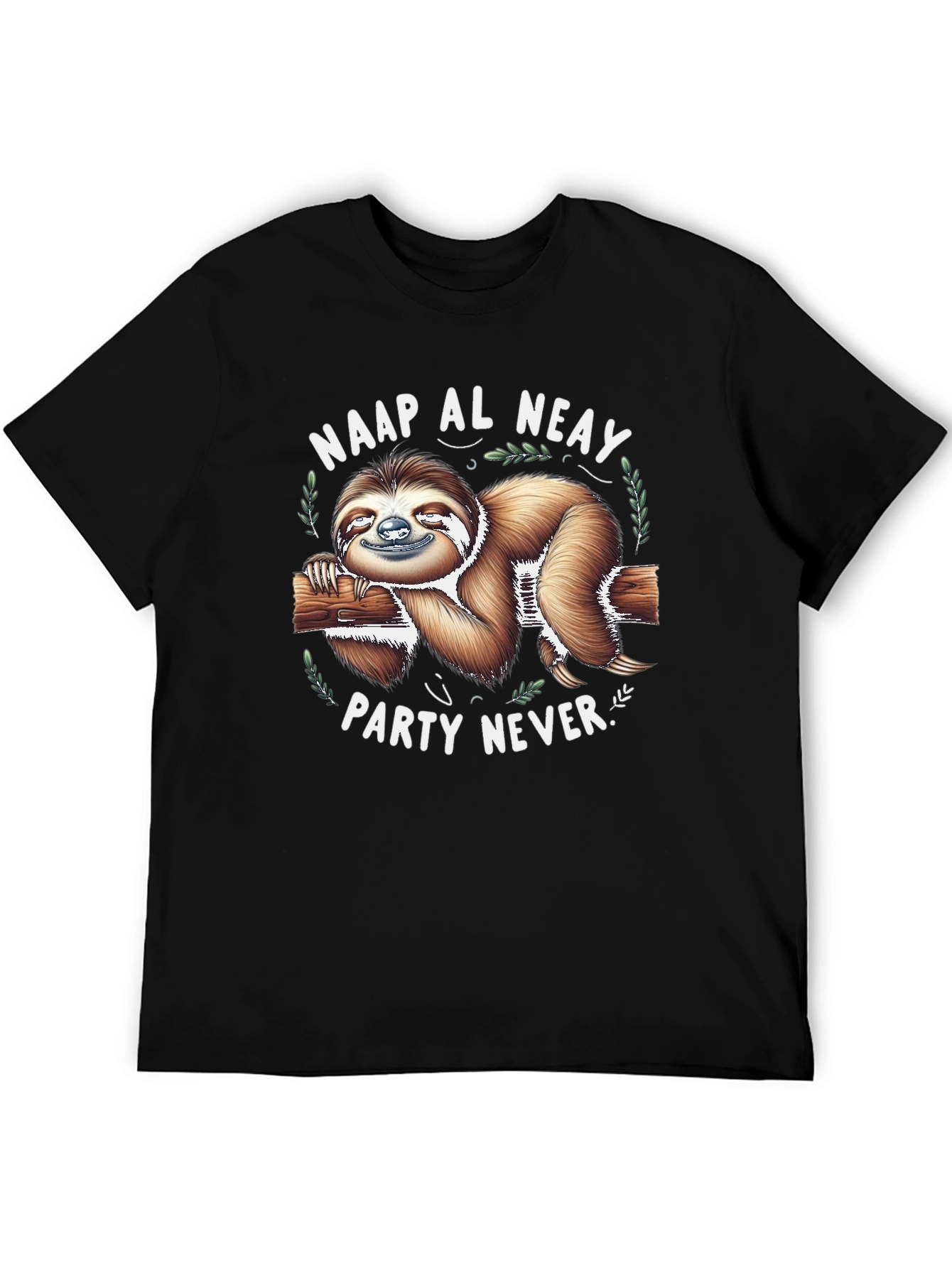 Naap al Neay Sloth T-Shirt - Party Never