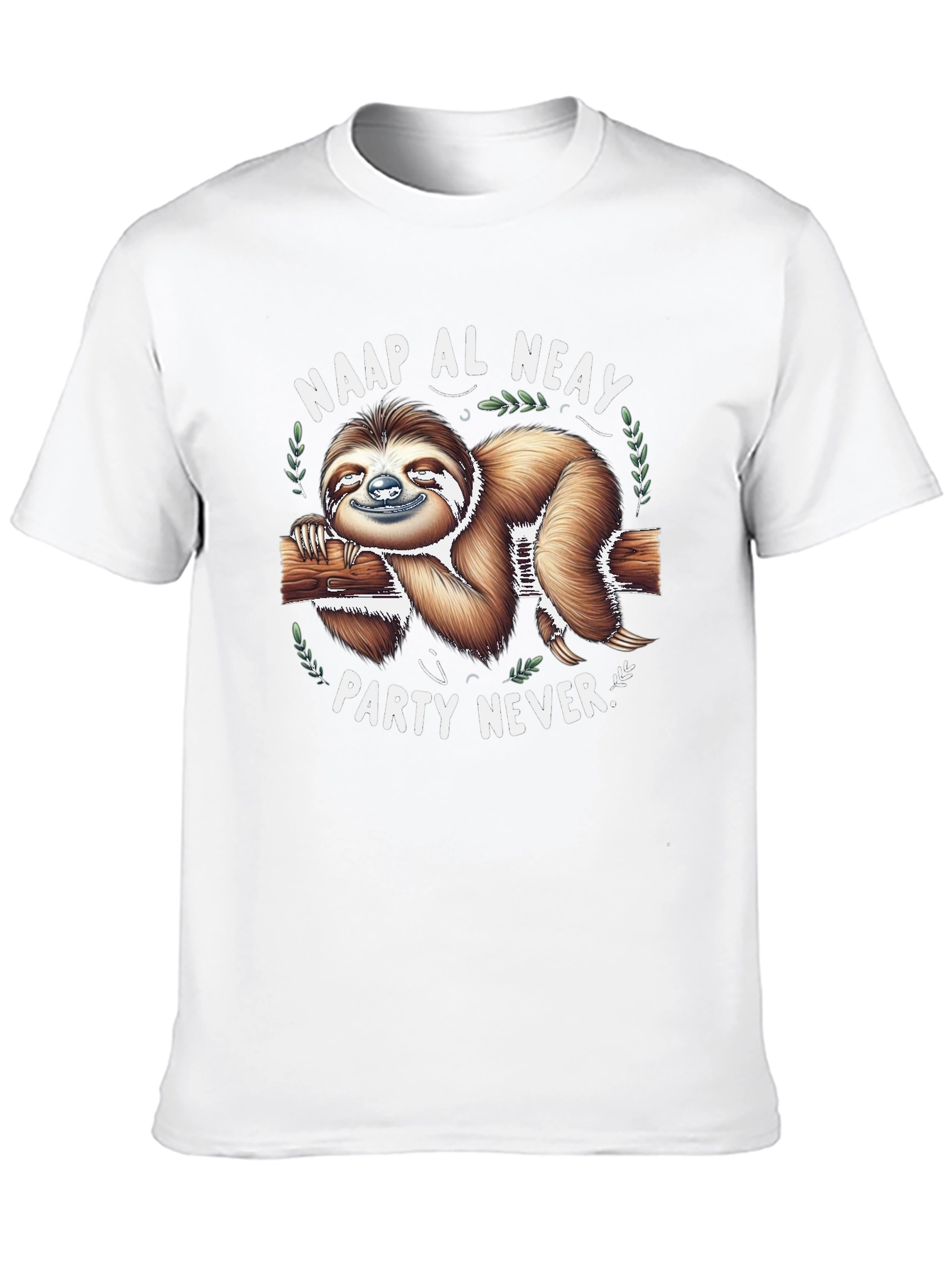 Naap al Neay Sloth T-Shirt - Party Never