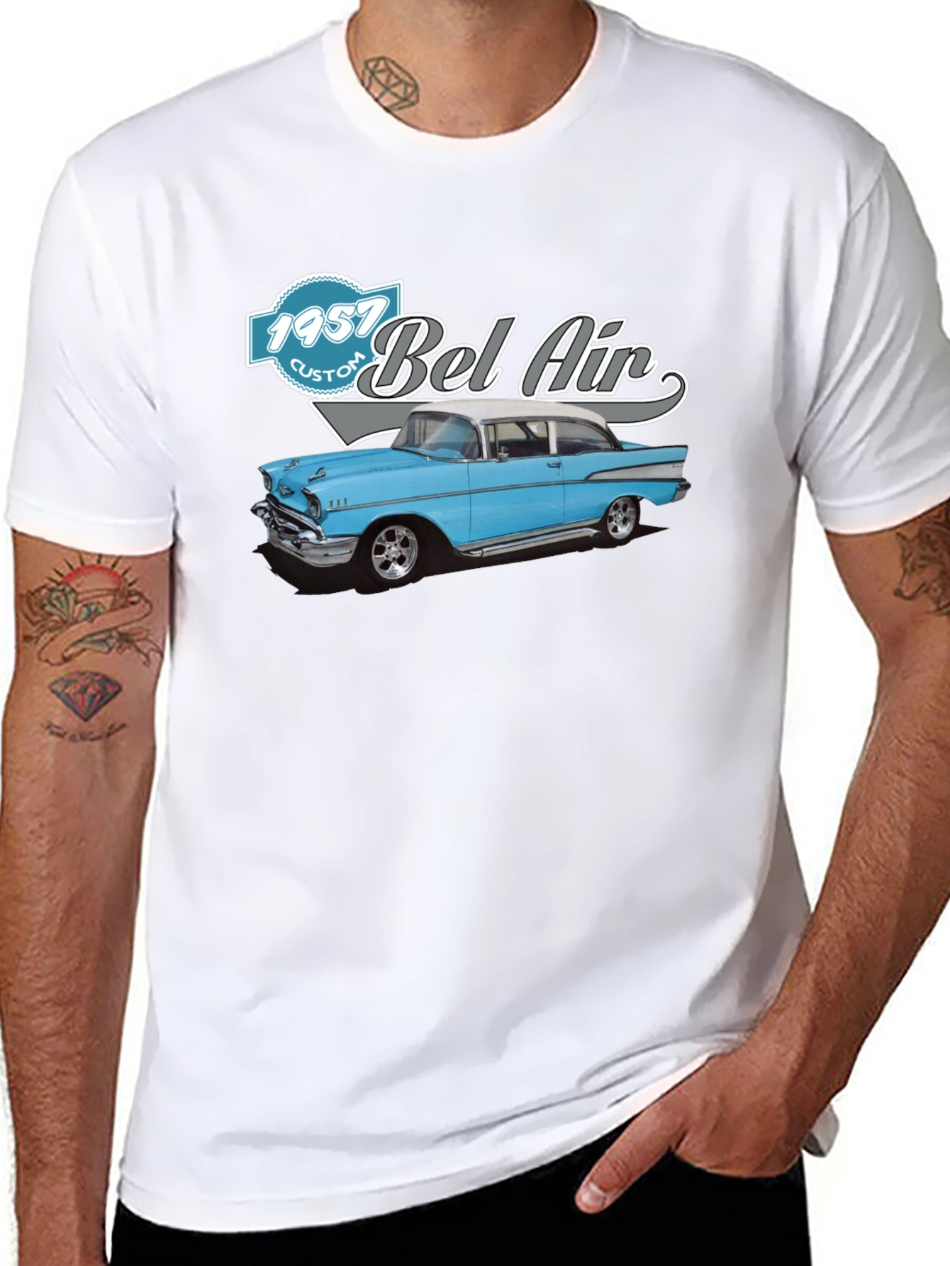 1957 Bel Air Custom T-Shirt - Classic Car Tee