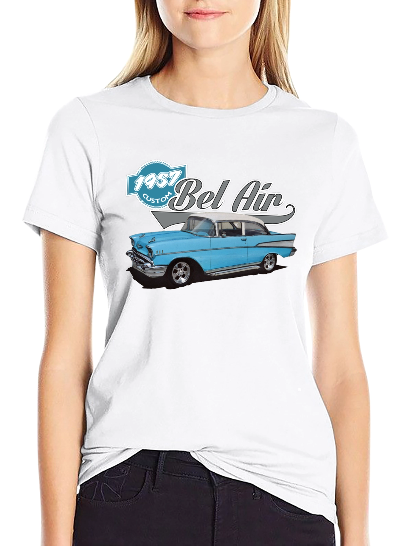 1957 Bel Air Custom T-Shirt - Classic Car Tee