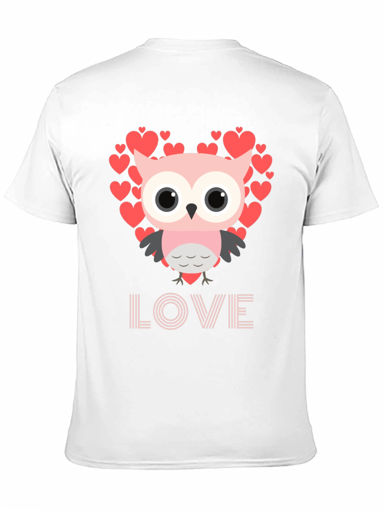 Owl Love Valentines Day T-Shirt