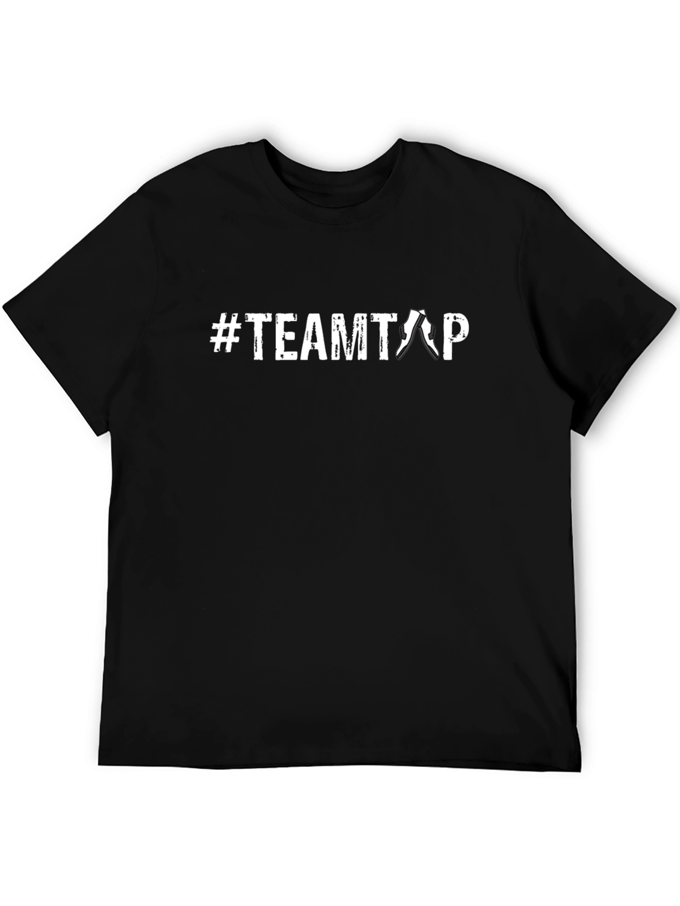 #TeamTap Black Graphic Tee - Dance Enthusiast Apparel