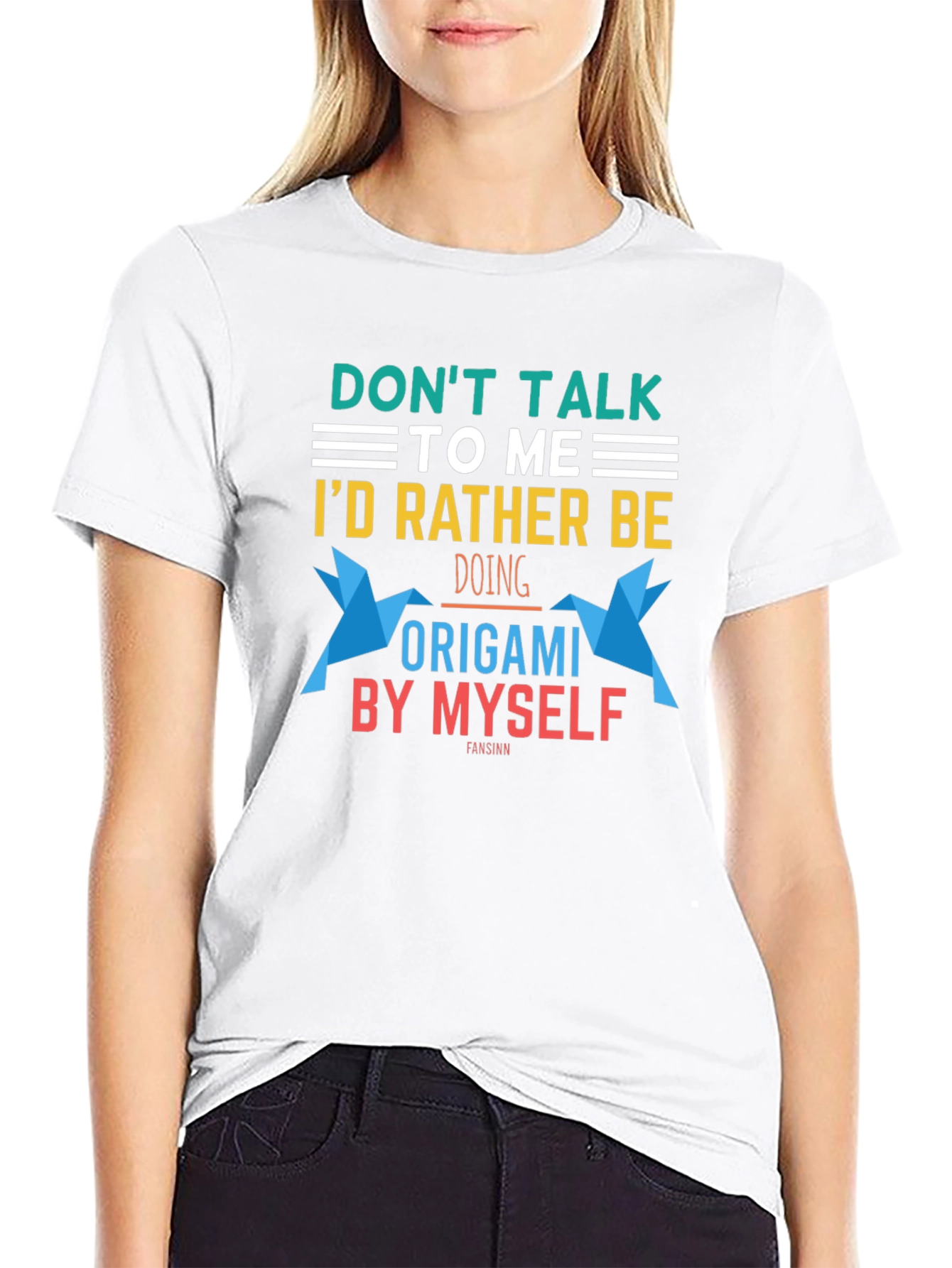 Origami Lover T-Shirt:  Dont Talk To Me!