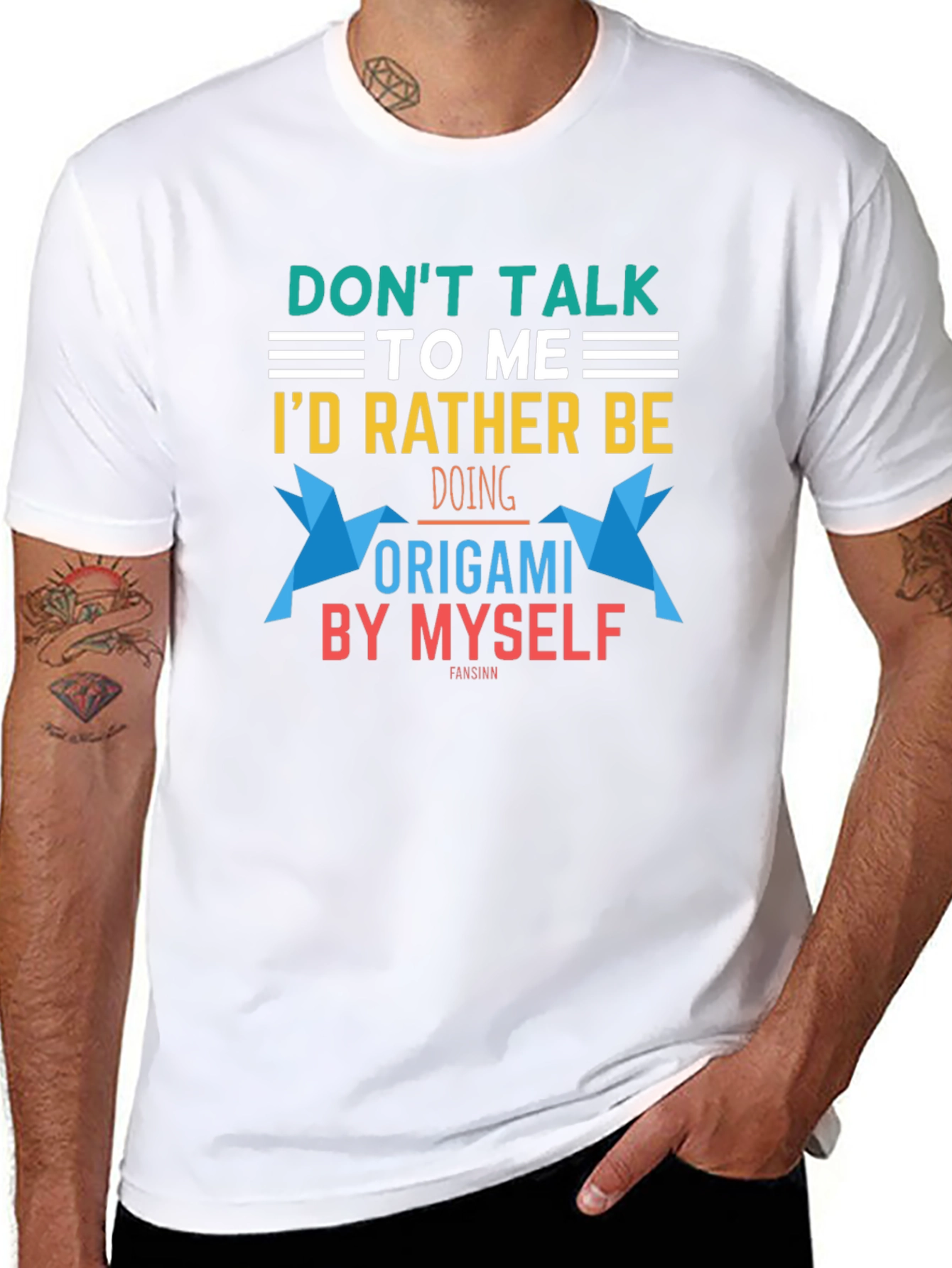 Origami Lover T-Shirt:  Dont Talk To Me!