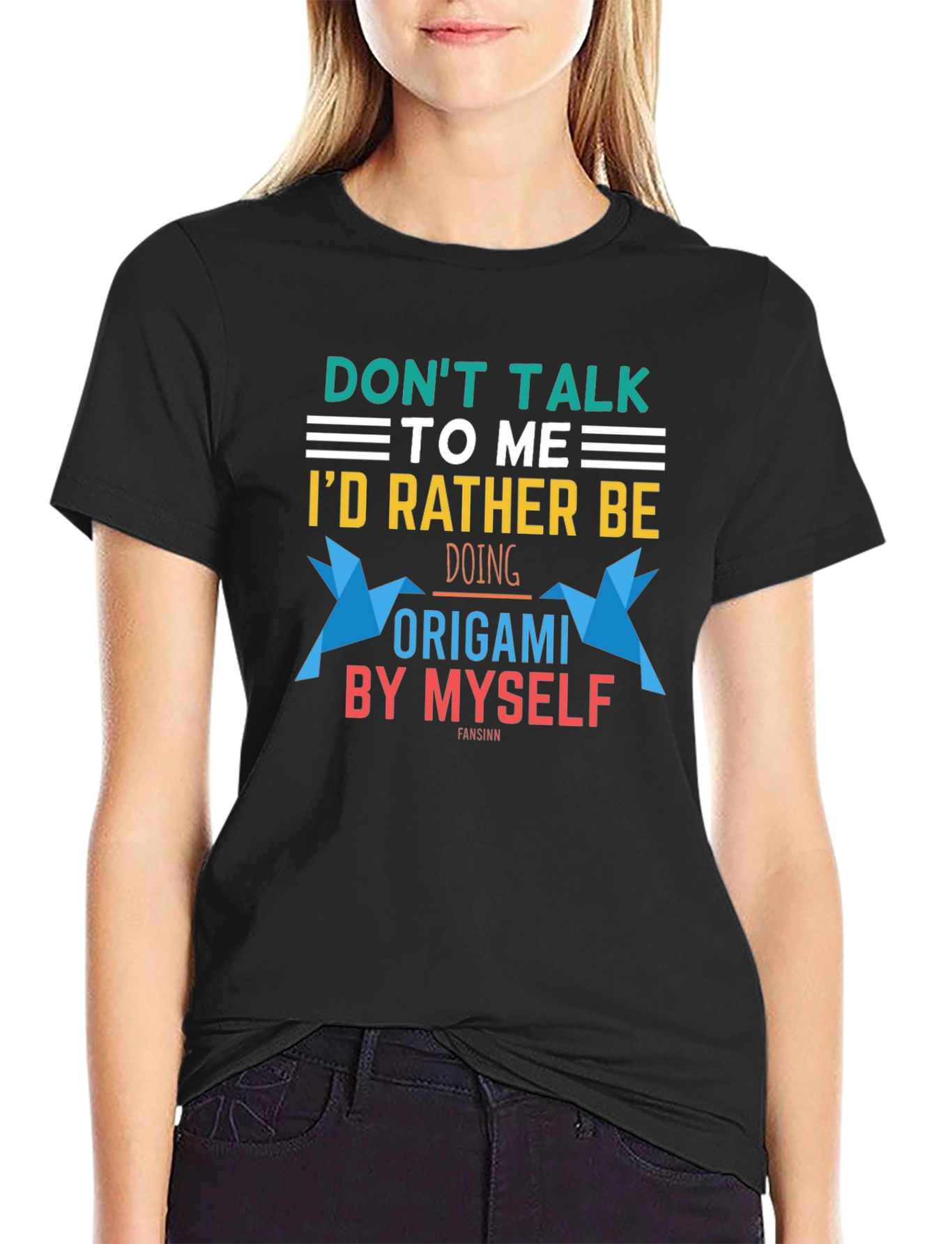 Origami Lover T-Shirt:  Dont Talk To Me!