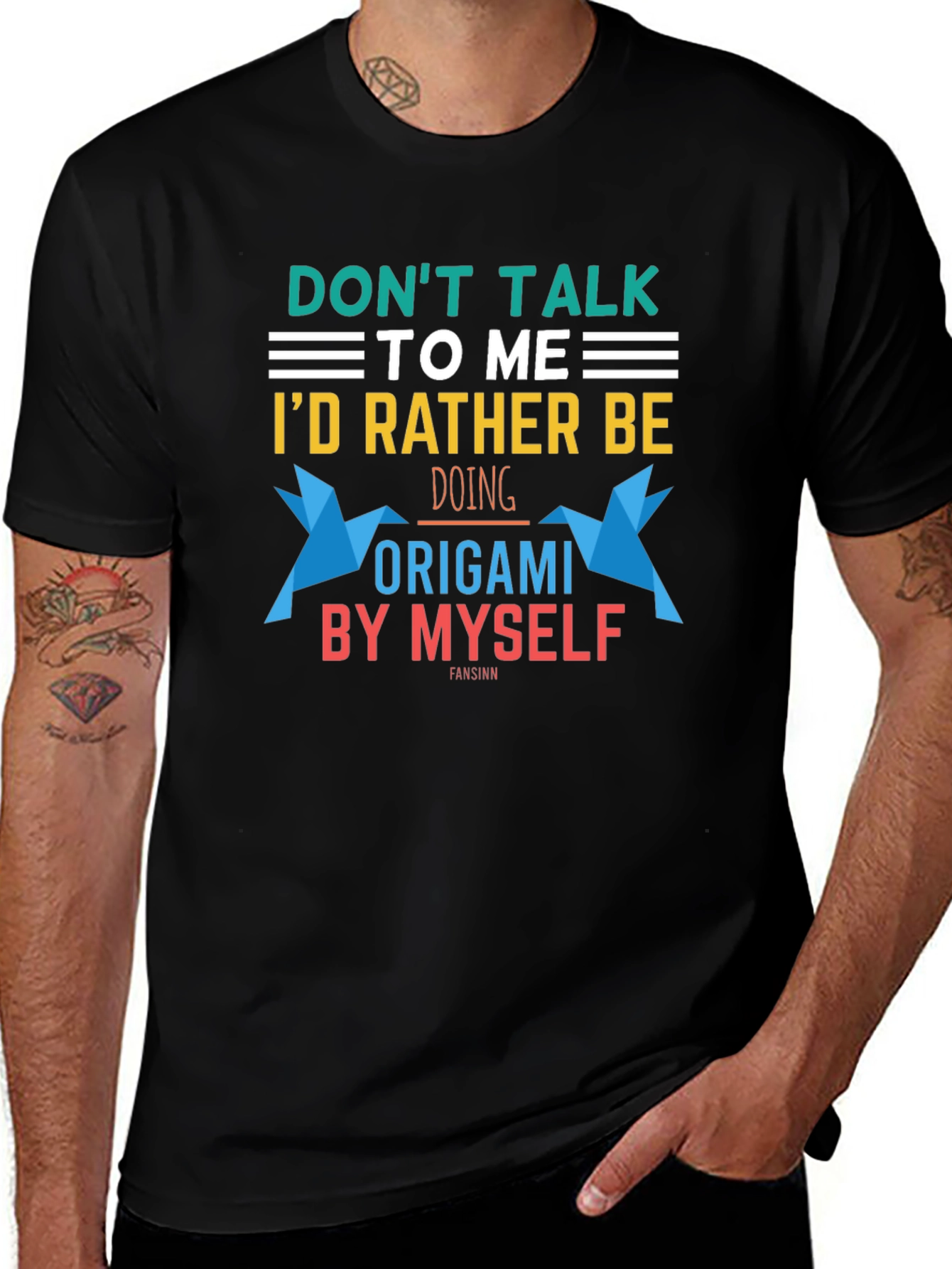 Origami Lover T-Shirt:  Dont Talk To Me!