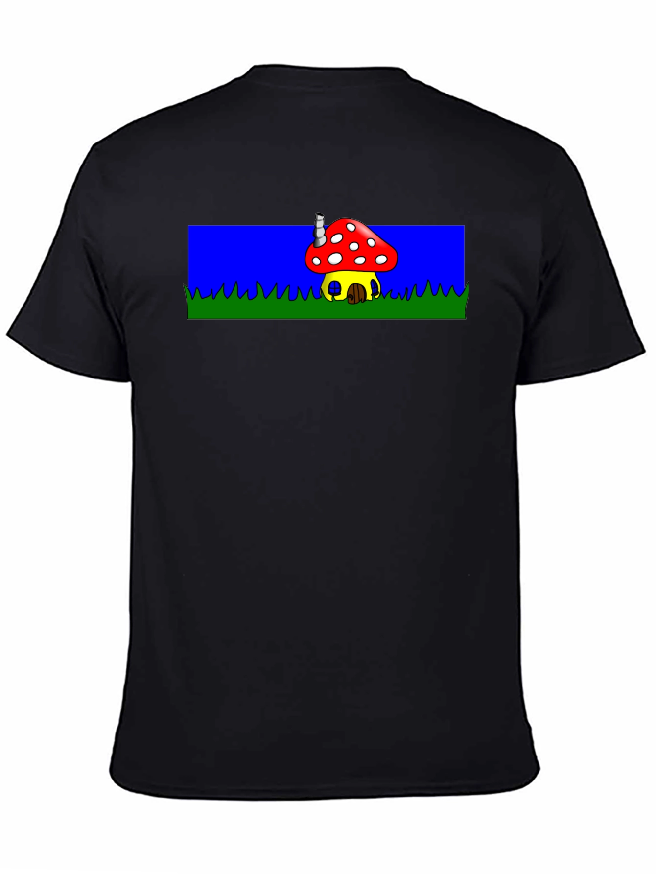 Mushroom House Graphic Tee - Fun & Unique!