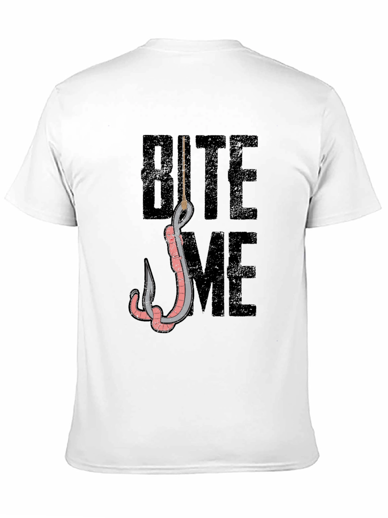Bite Me Fishing Hook Graphic Tee