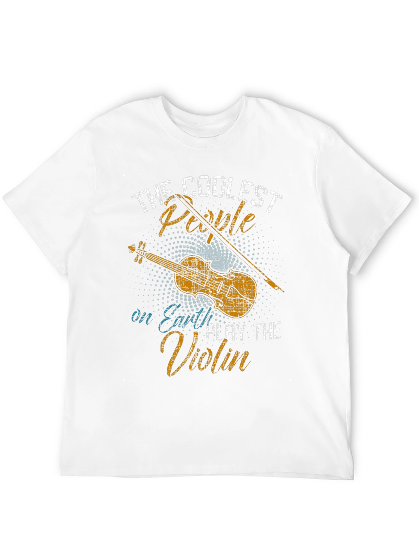 Coolest People Violin T-Shirt - Music Lover Tee