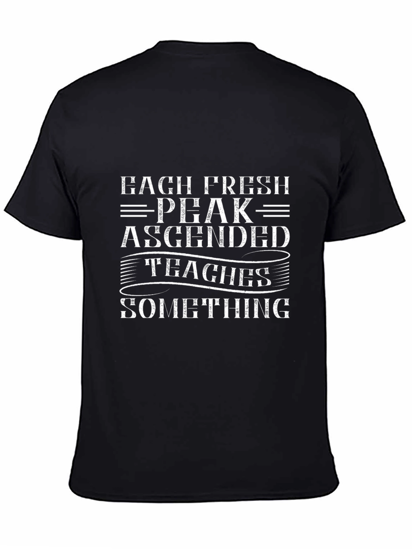 Ascended Peak Graphic Tee - Black