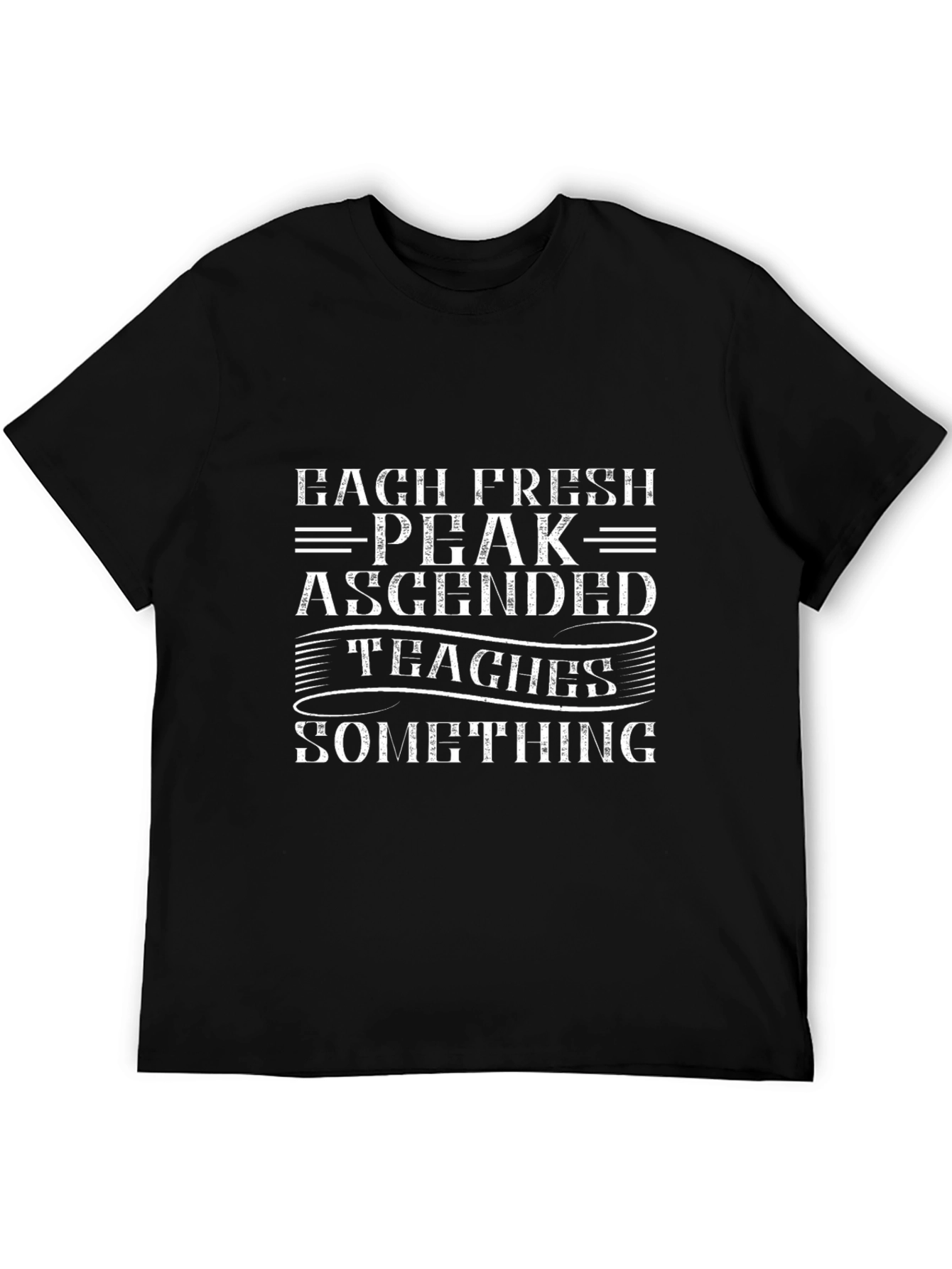 Ascended Peak Graphic Tee - Black