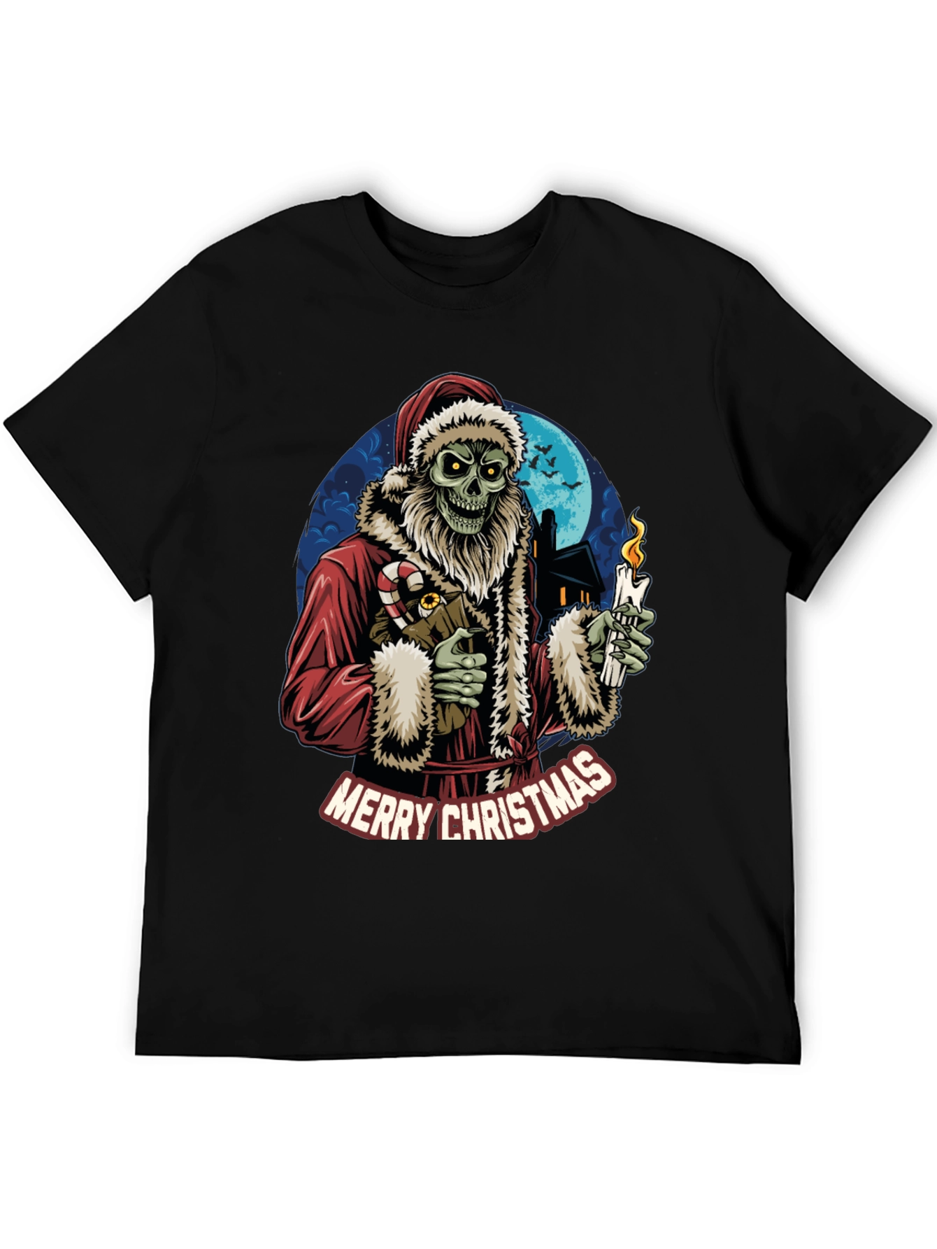 Merry Christmas Zombie Santa T-Shirt