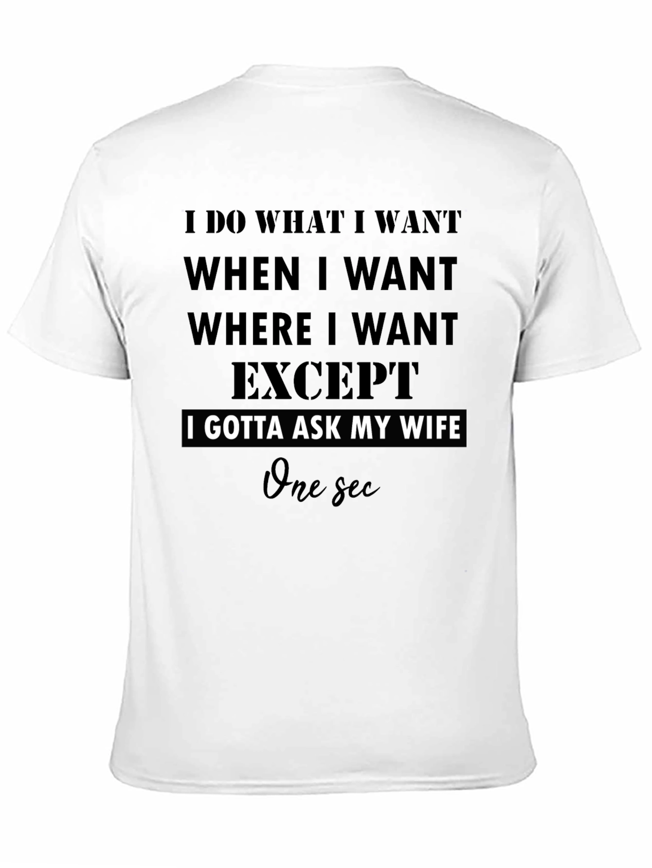 I Do What I Want Funny T-Shirt