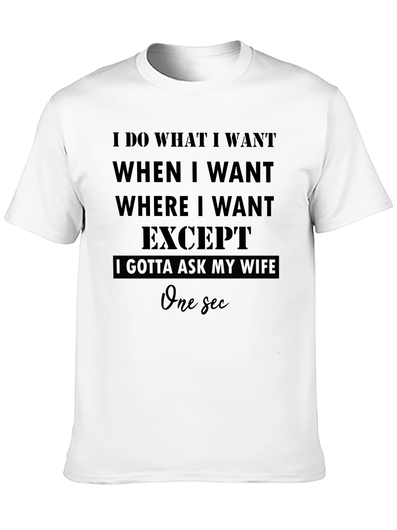 I Do What I Want Funny T-Shirt