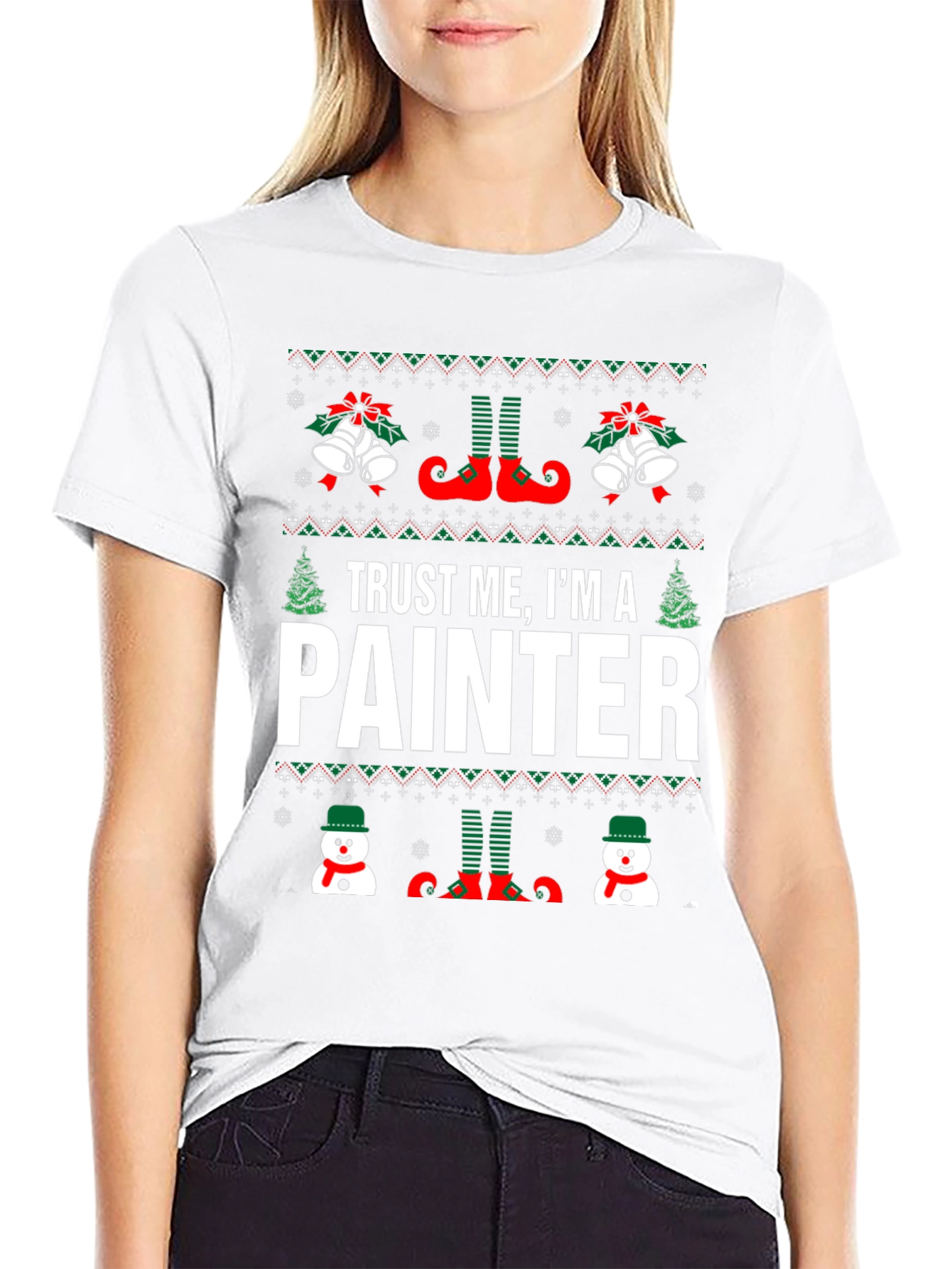 Trust Me Im A Painter Holiday T-Shirt