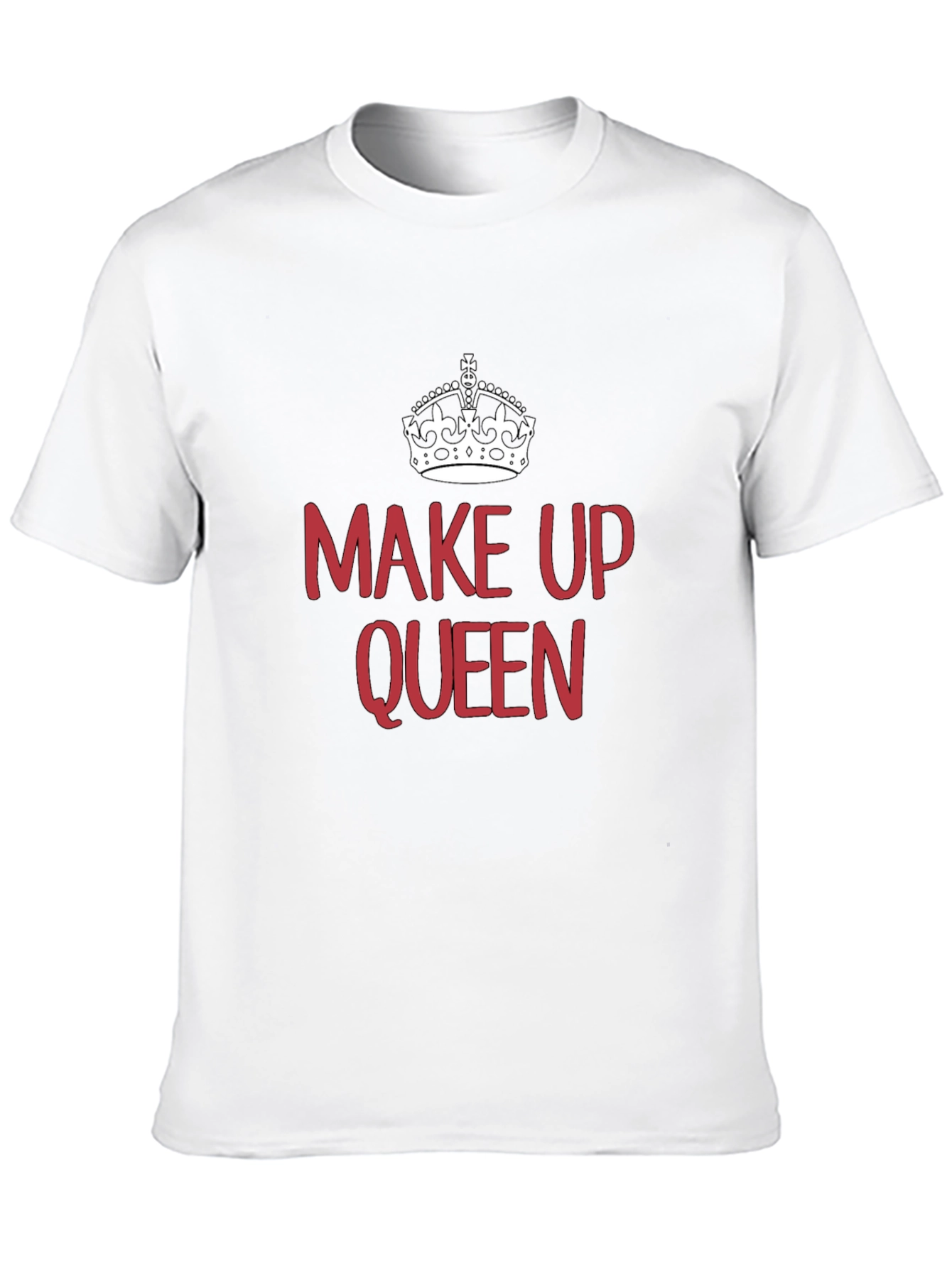 Make Up Queen Black T-Shirt
