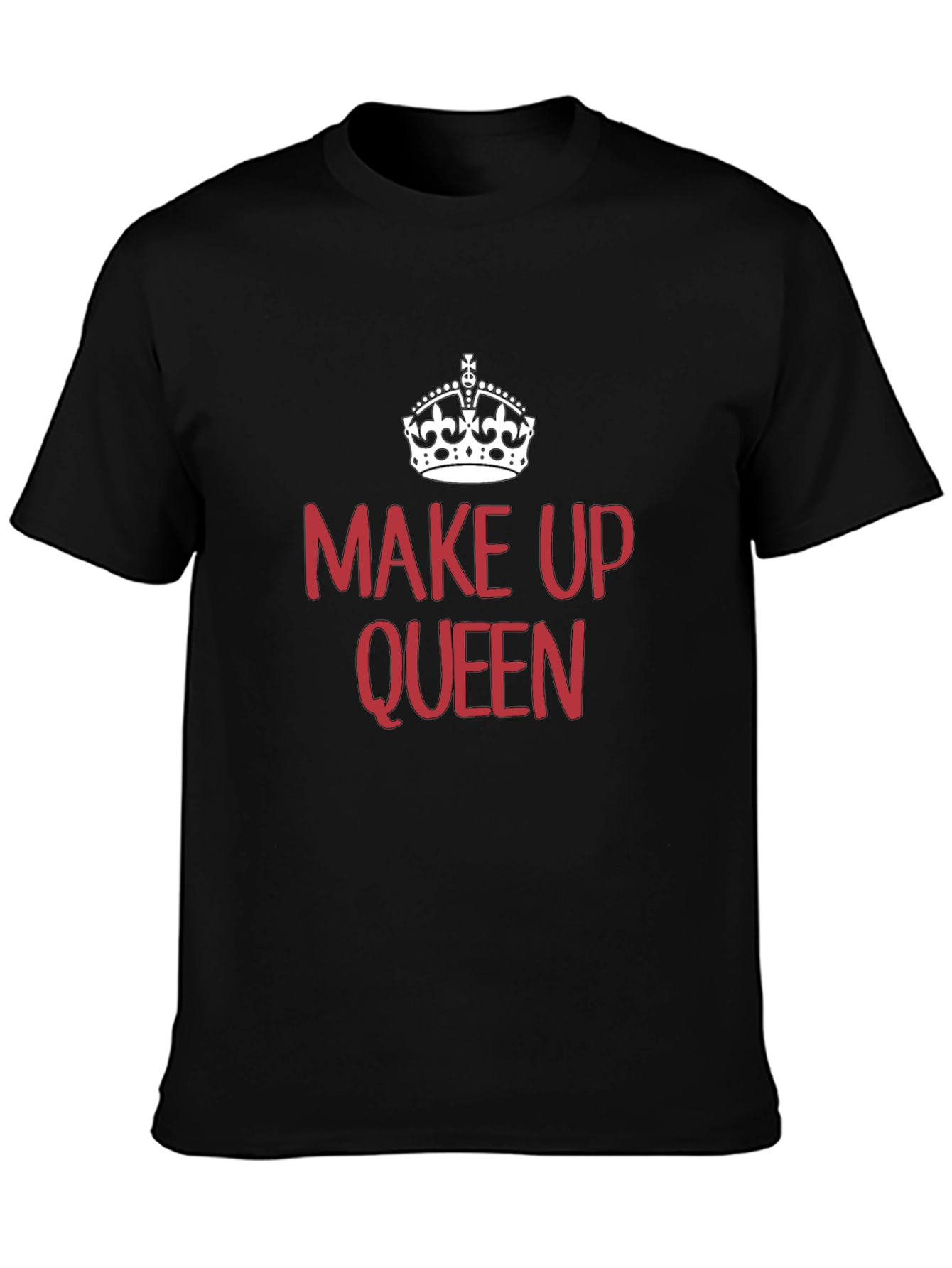 Make Up Queen Black T-Shirt