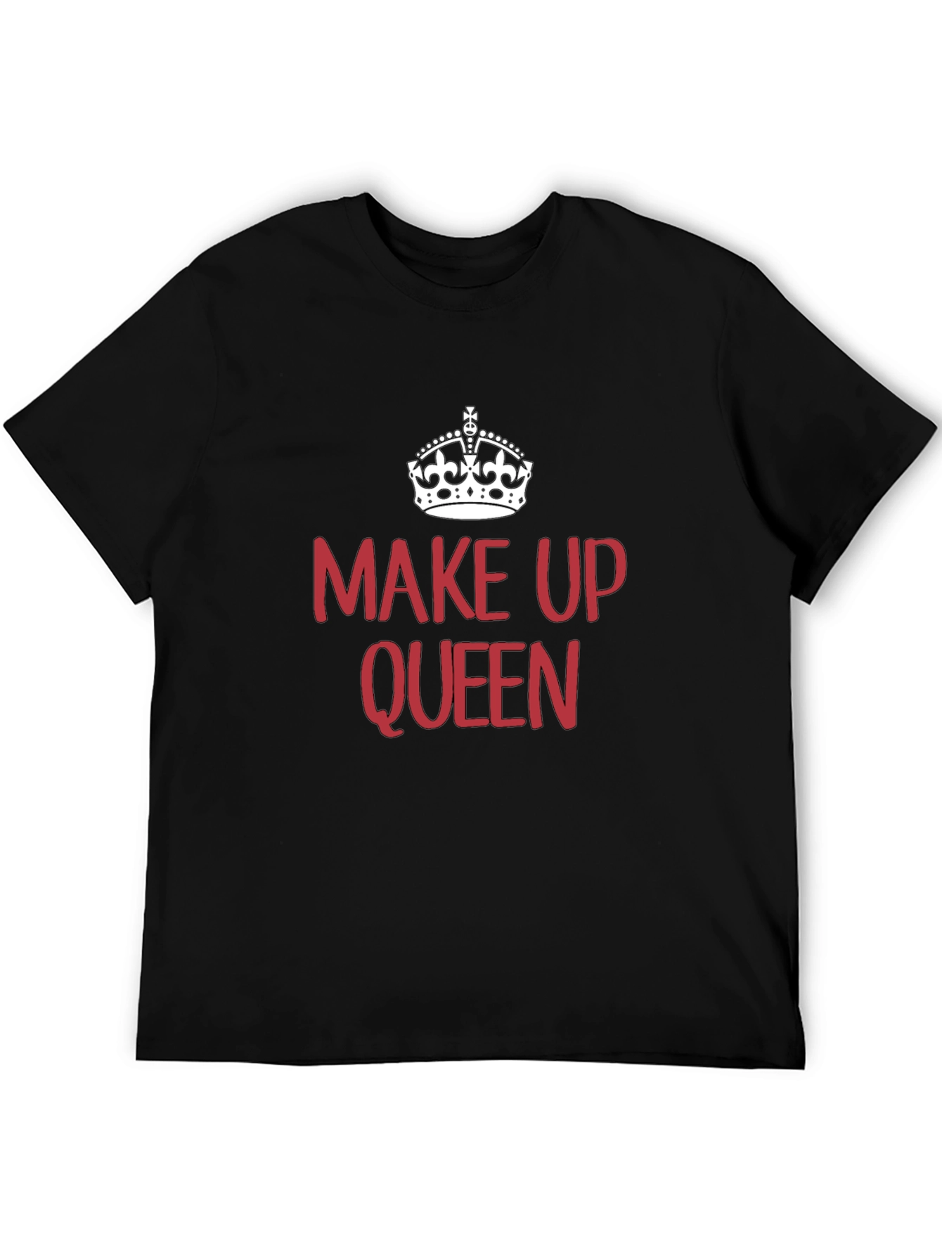 Make Up Queen Black T-Shirt
