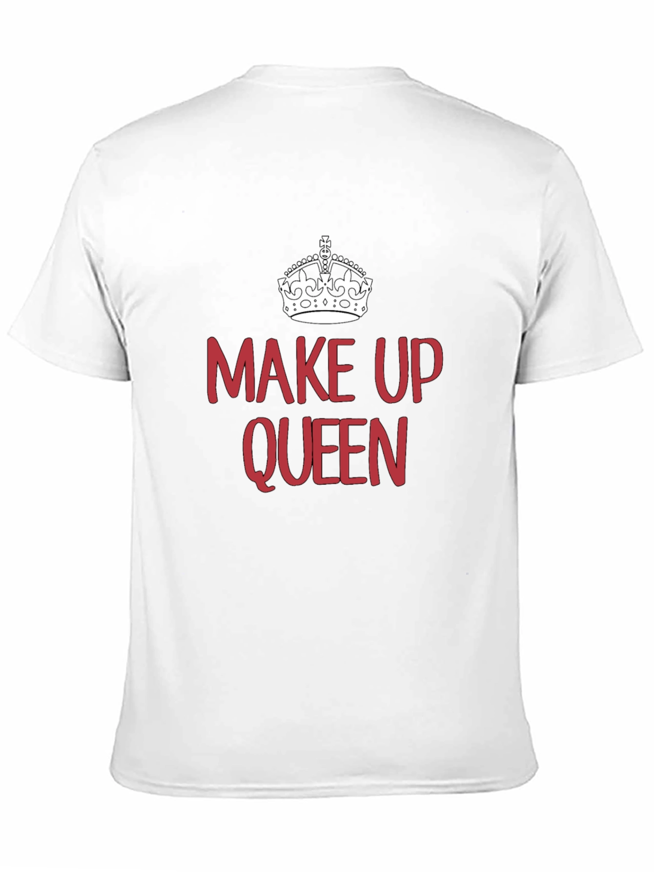 Make Up Queen Black T-Shirt