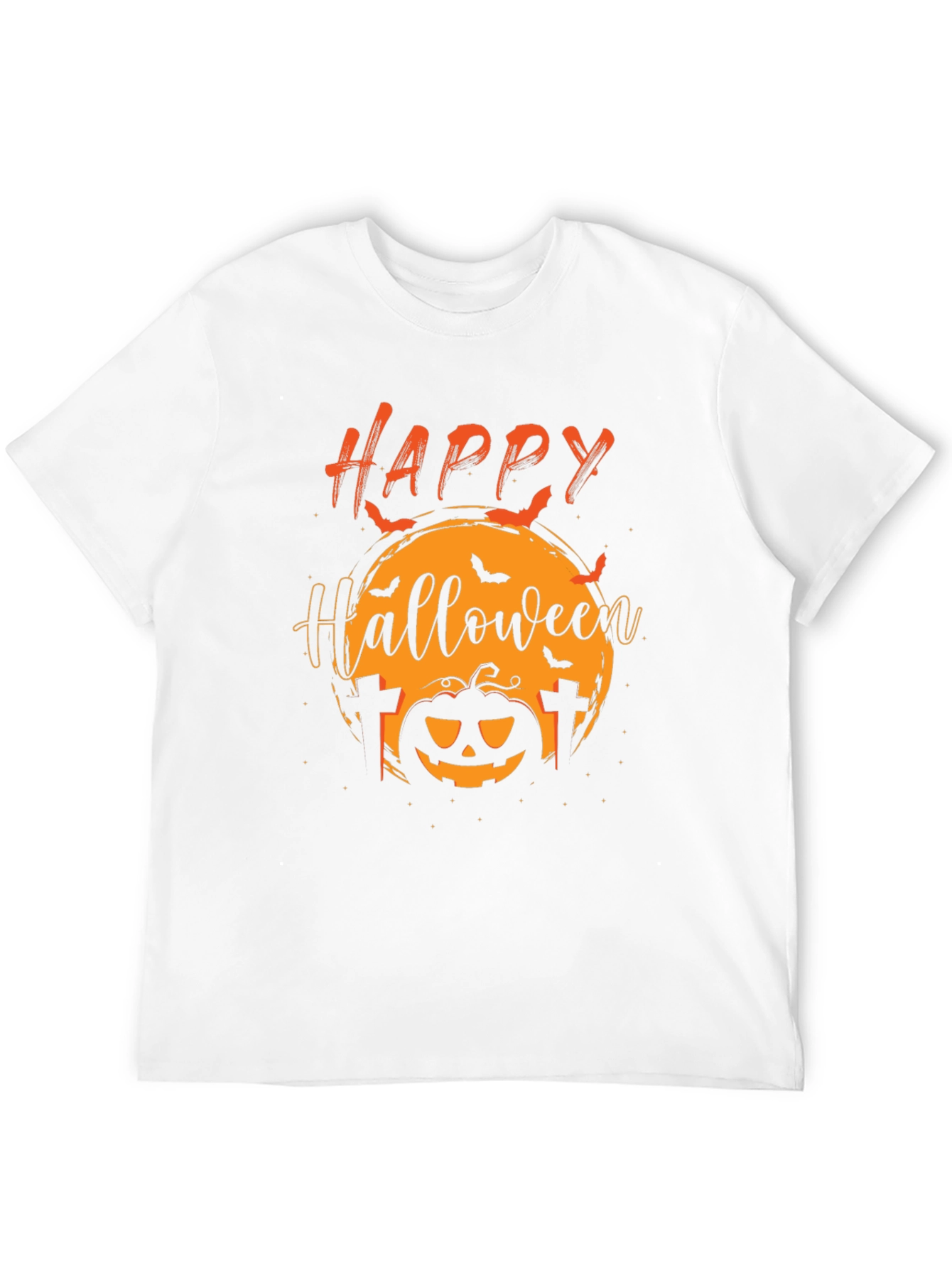 Happy Halloween Graphic Tee - Spooky Season Shirt