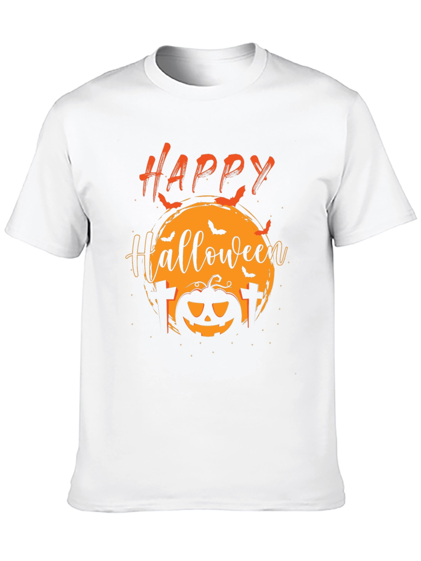 Happy Halloween Graphic Tee - Spooky Season Shirt