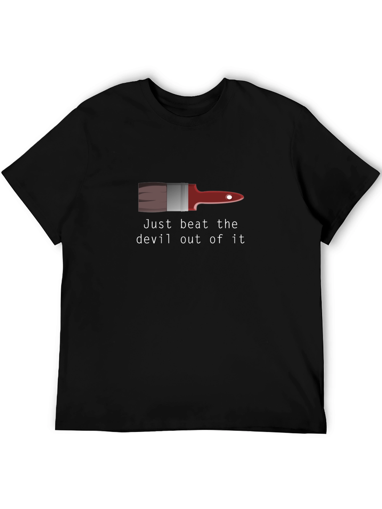 Beat the Devil T-Shirt - Funny Painter Tee