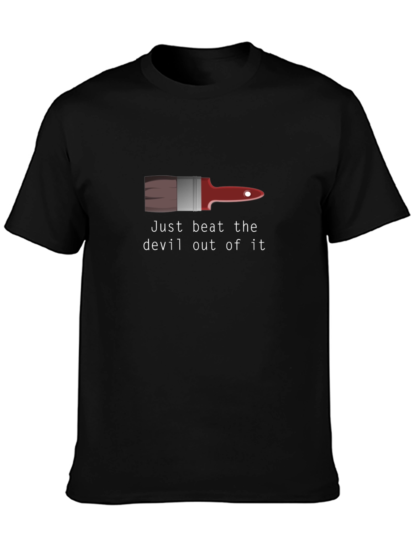 Beat the Devil T-Shirt - Funny Painter Tee