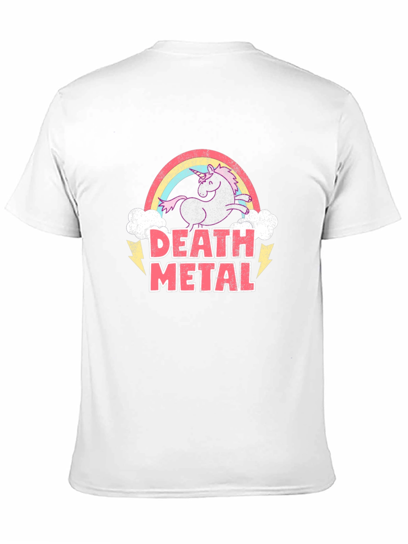 Death Metal Unicorn T-Shirt Black