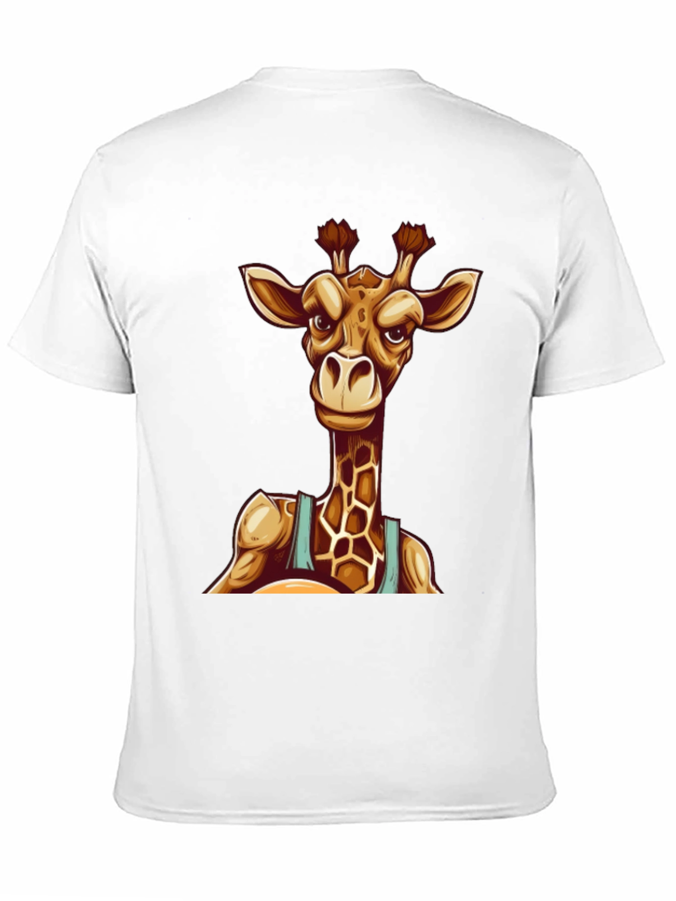 Giraffe Athlete Graphic T-Shirt