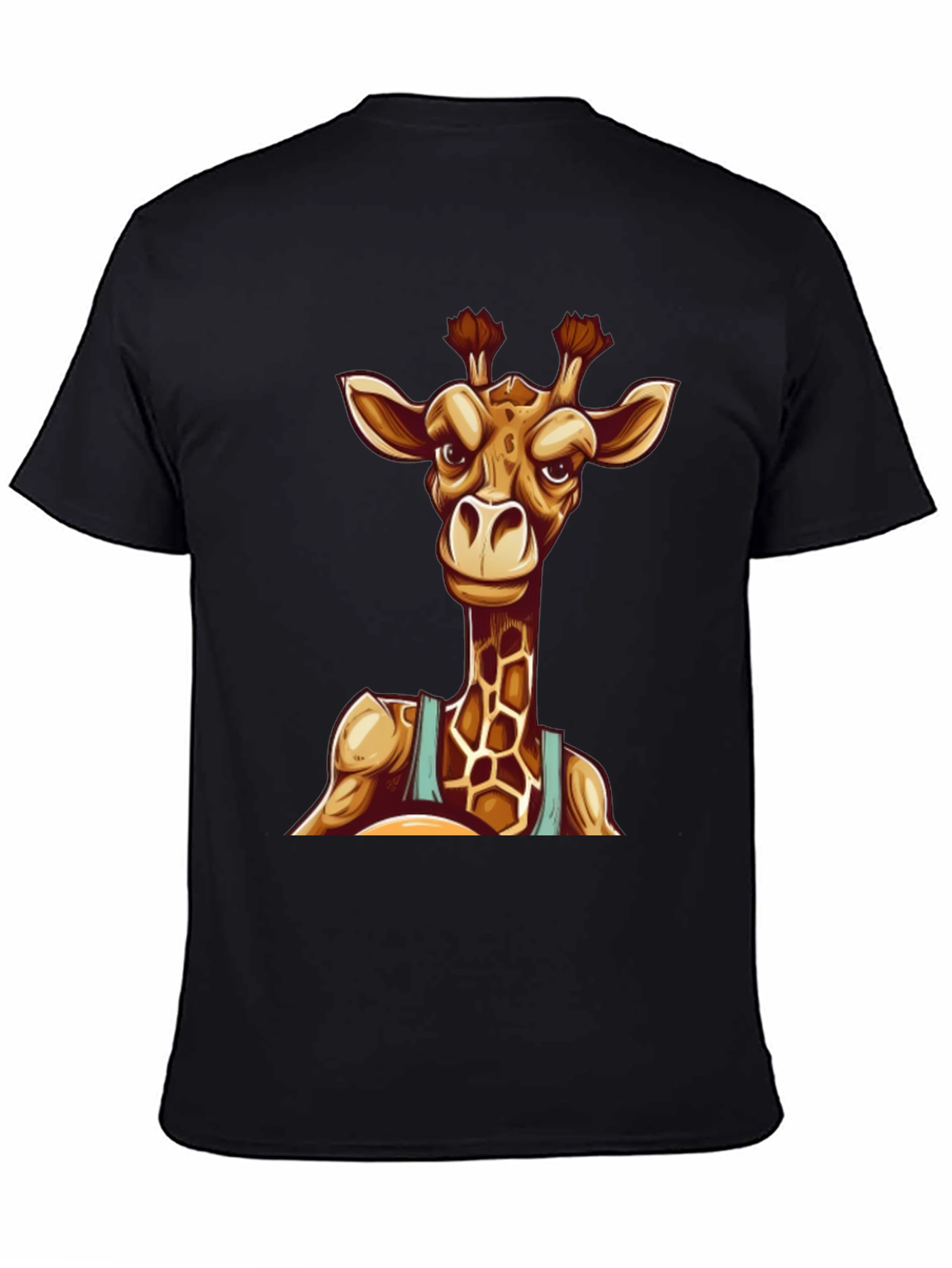 Giraffe Athlete Graphic T-Shirt