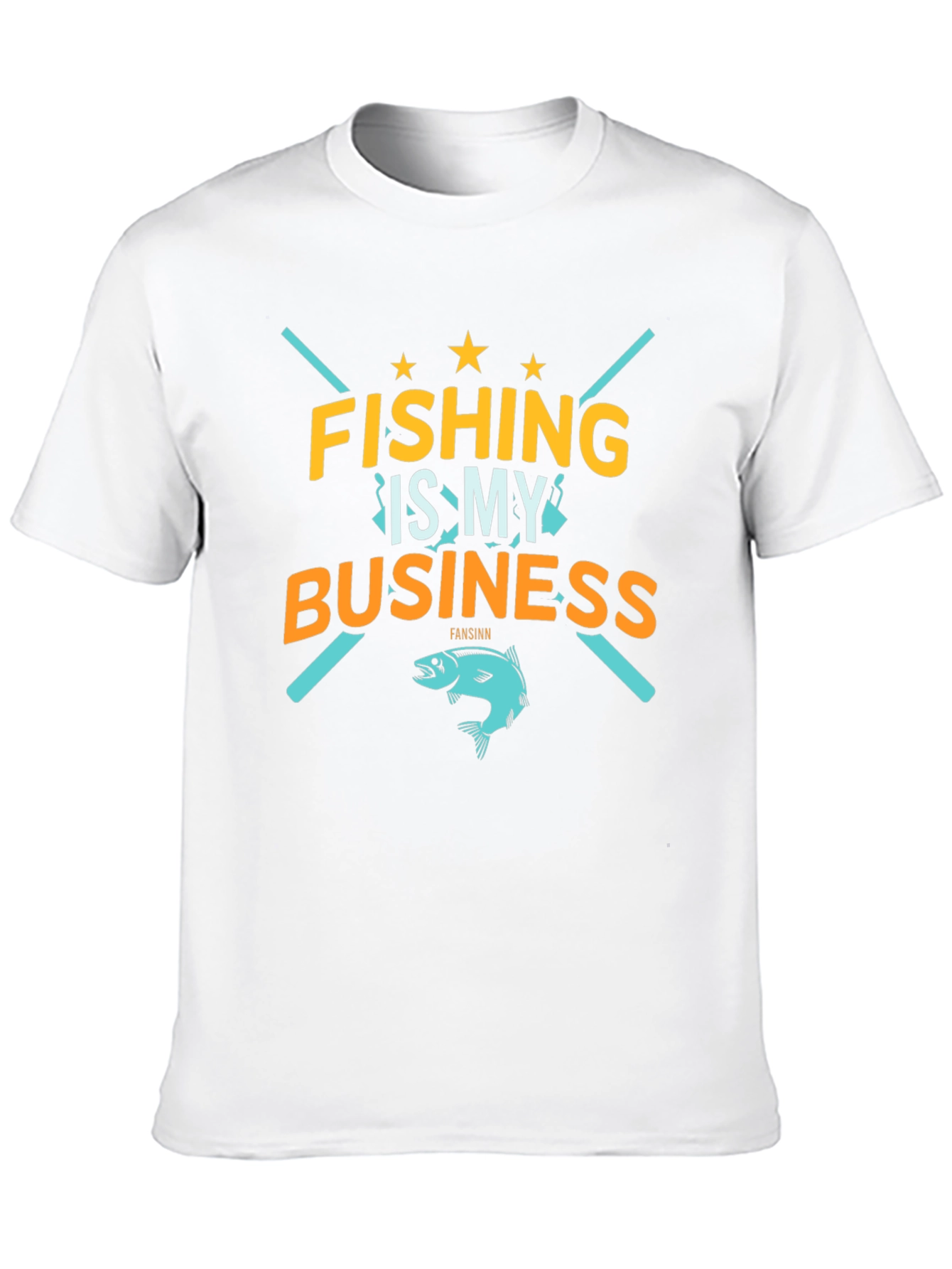 Fishing Is My Business Graphic T-Shirt