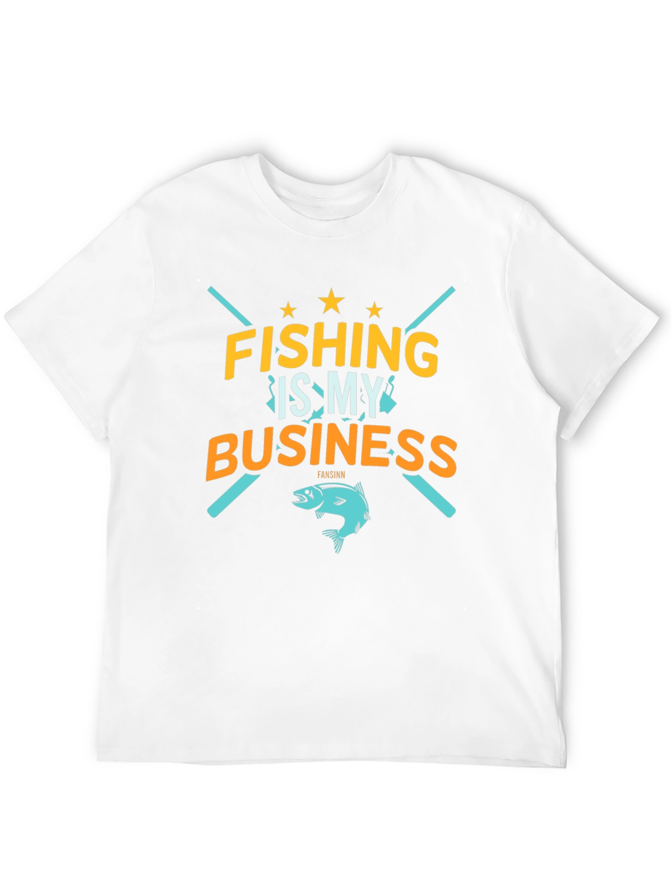 Fishing Is My Business Graphic T-Shirt